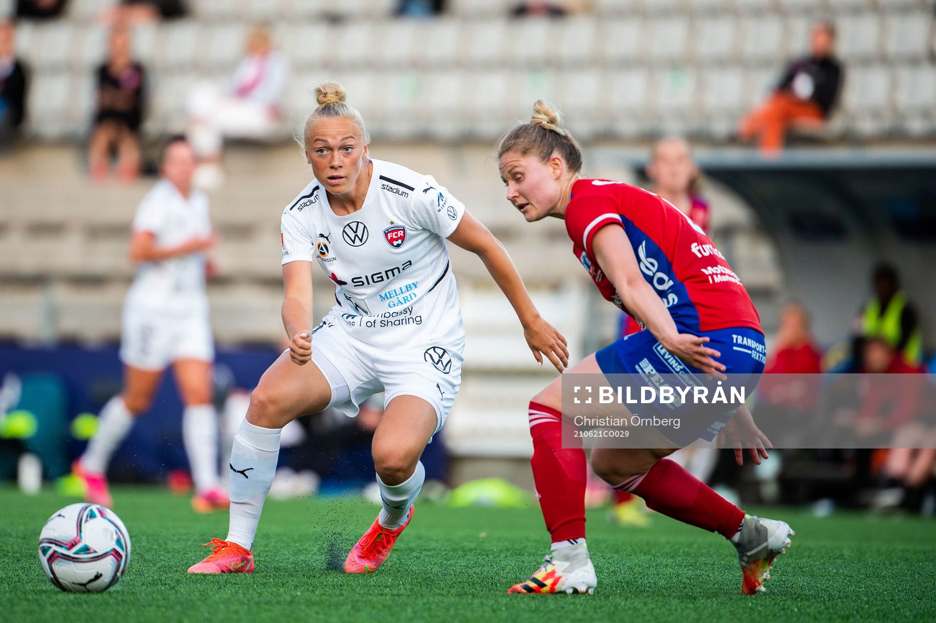 Rosengårds Hanna Bennison och Vittsjös Mie Leth Jans