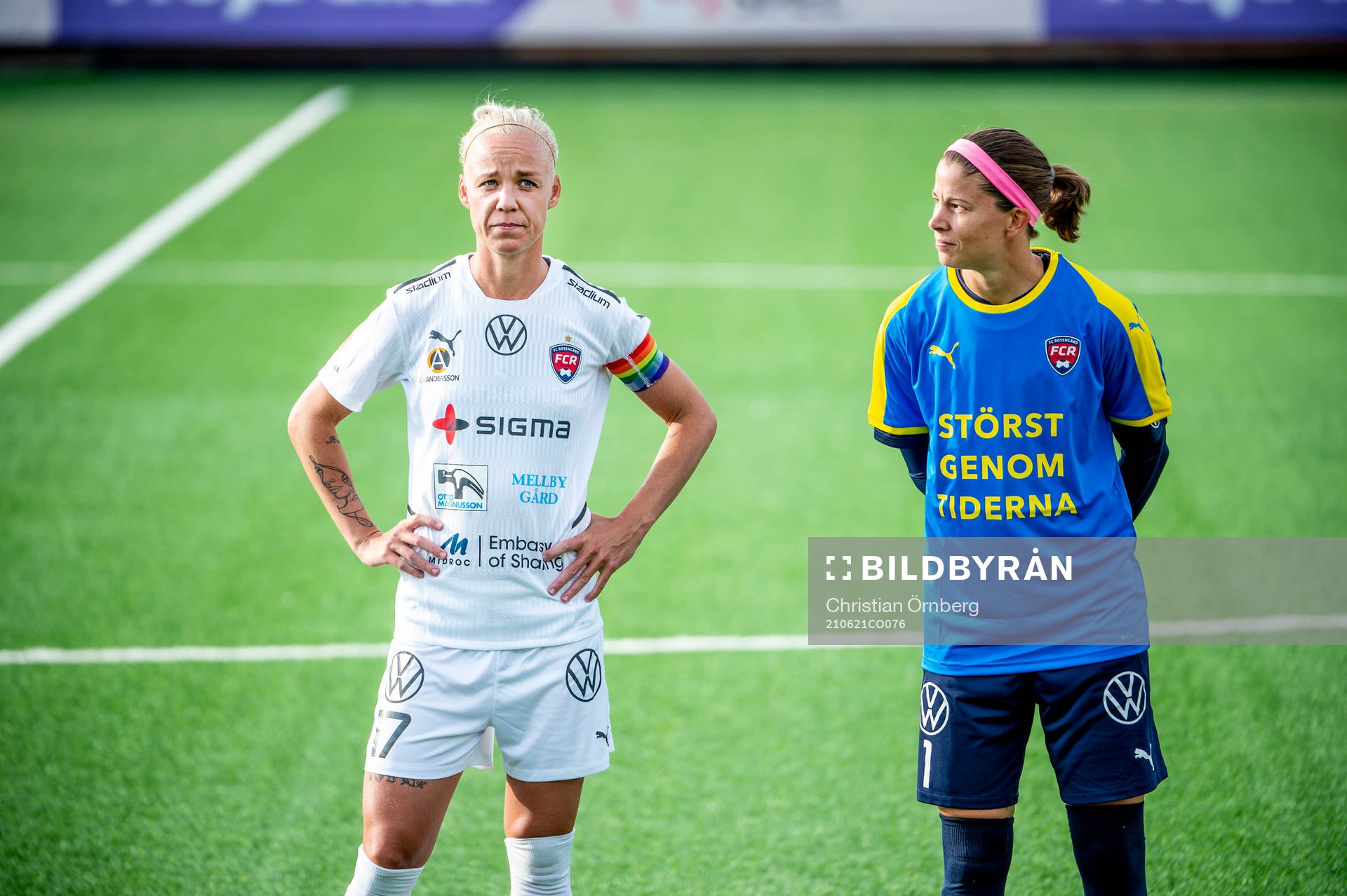 Rosengårds Caroline Seger hyllas för rekordet i matcher i