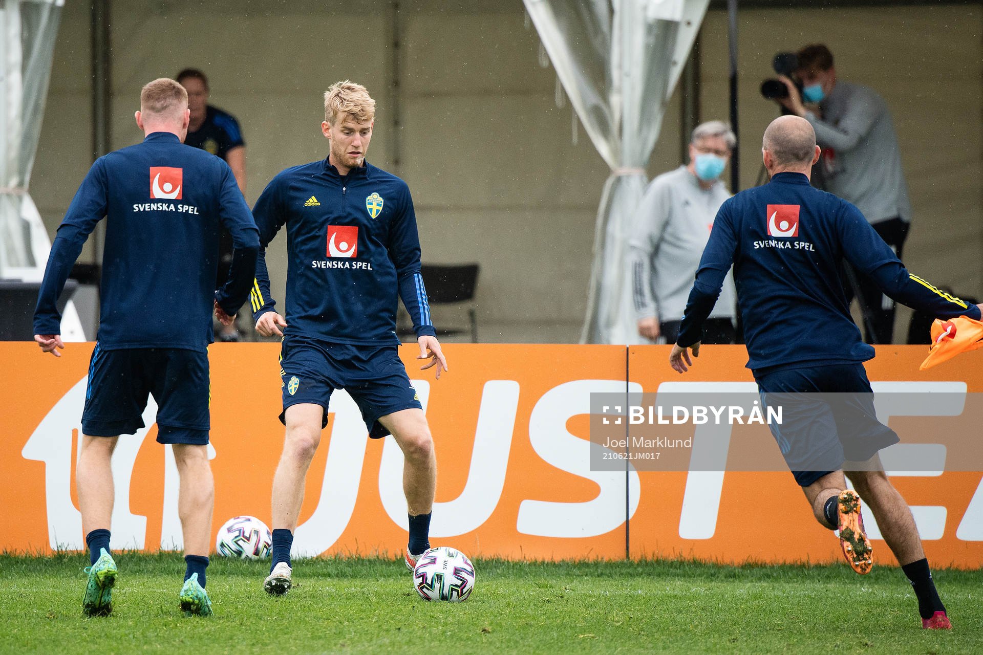 Filip Helander of the Swedish national football team at a
