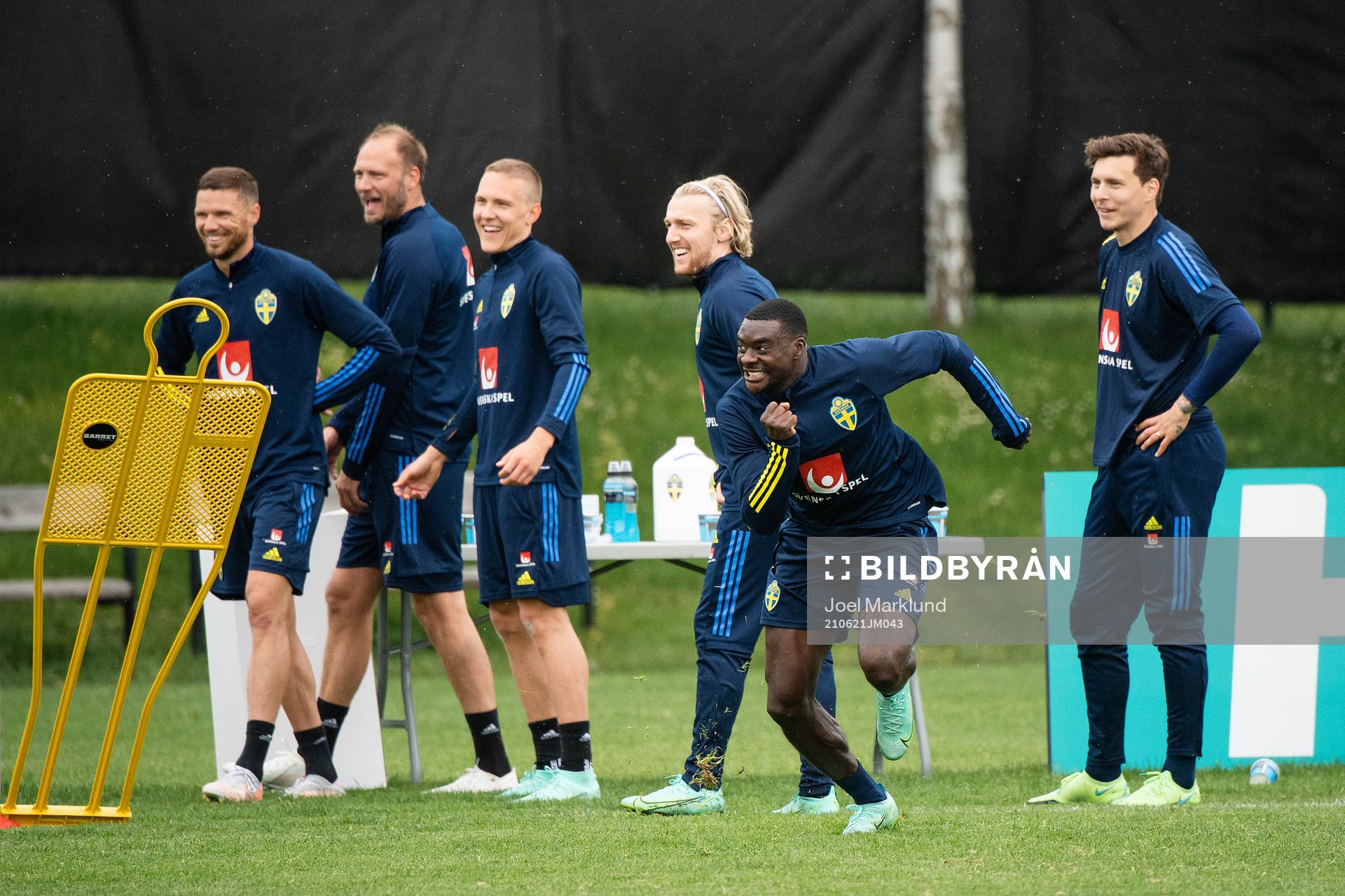 Ken Sema, Marcus Berg, Andreas Granqvist, Ludwig