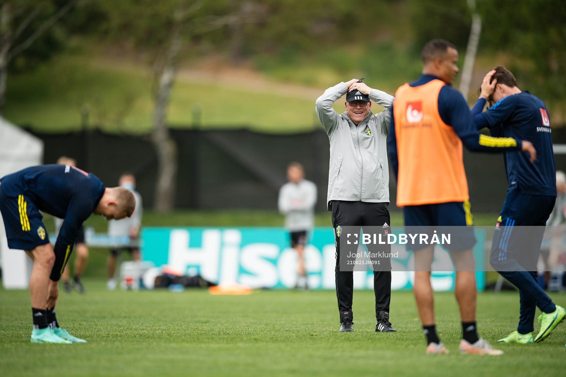 head coach Janne Andersson of the Swedish national football