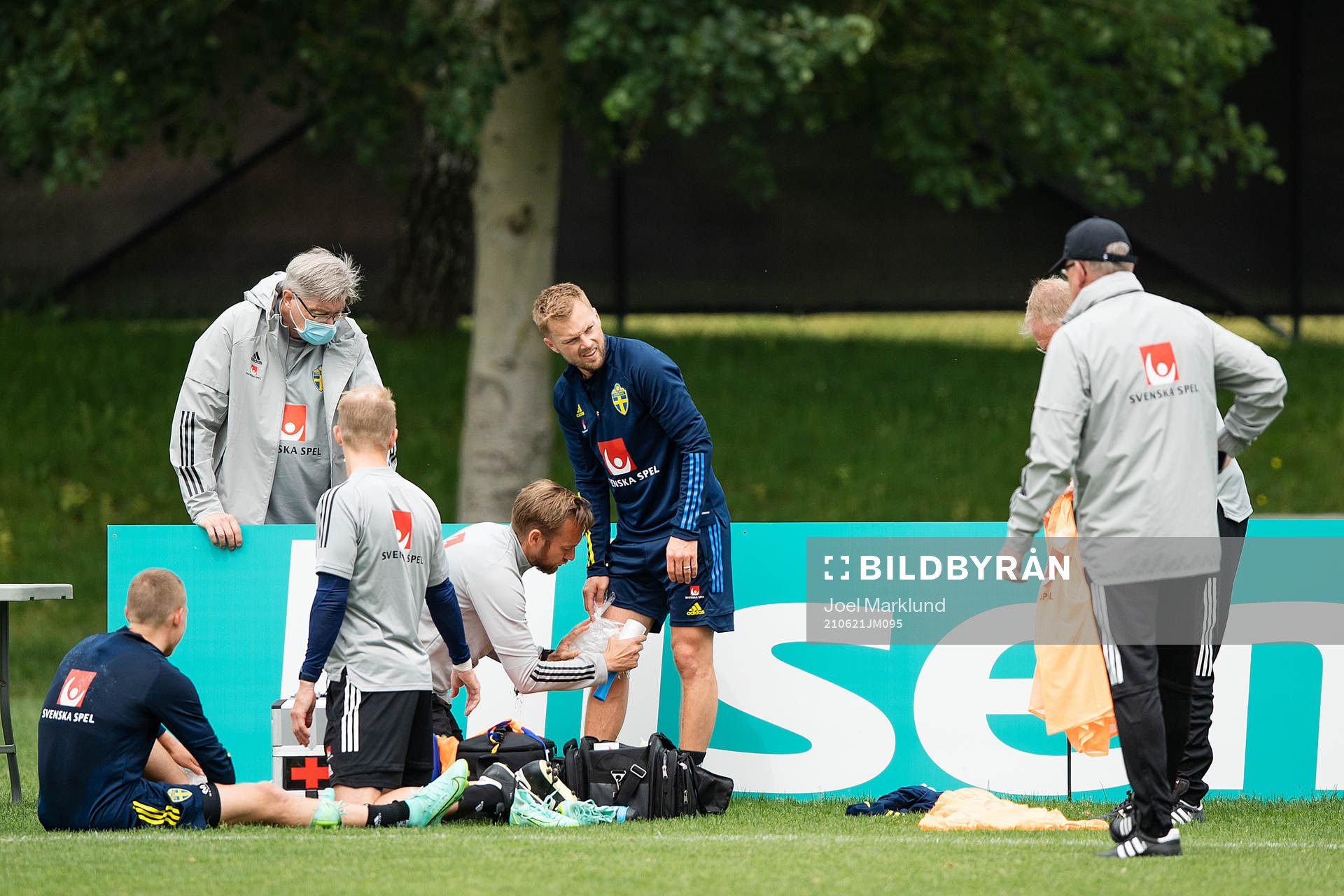 Sebastian Larsson of the Swedish national football team