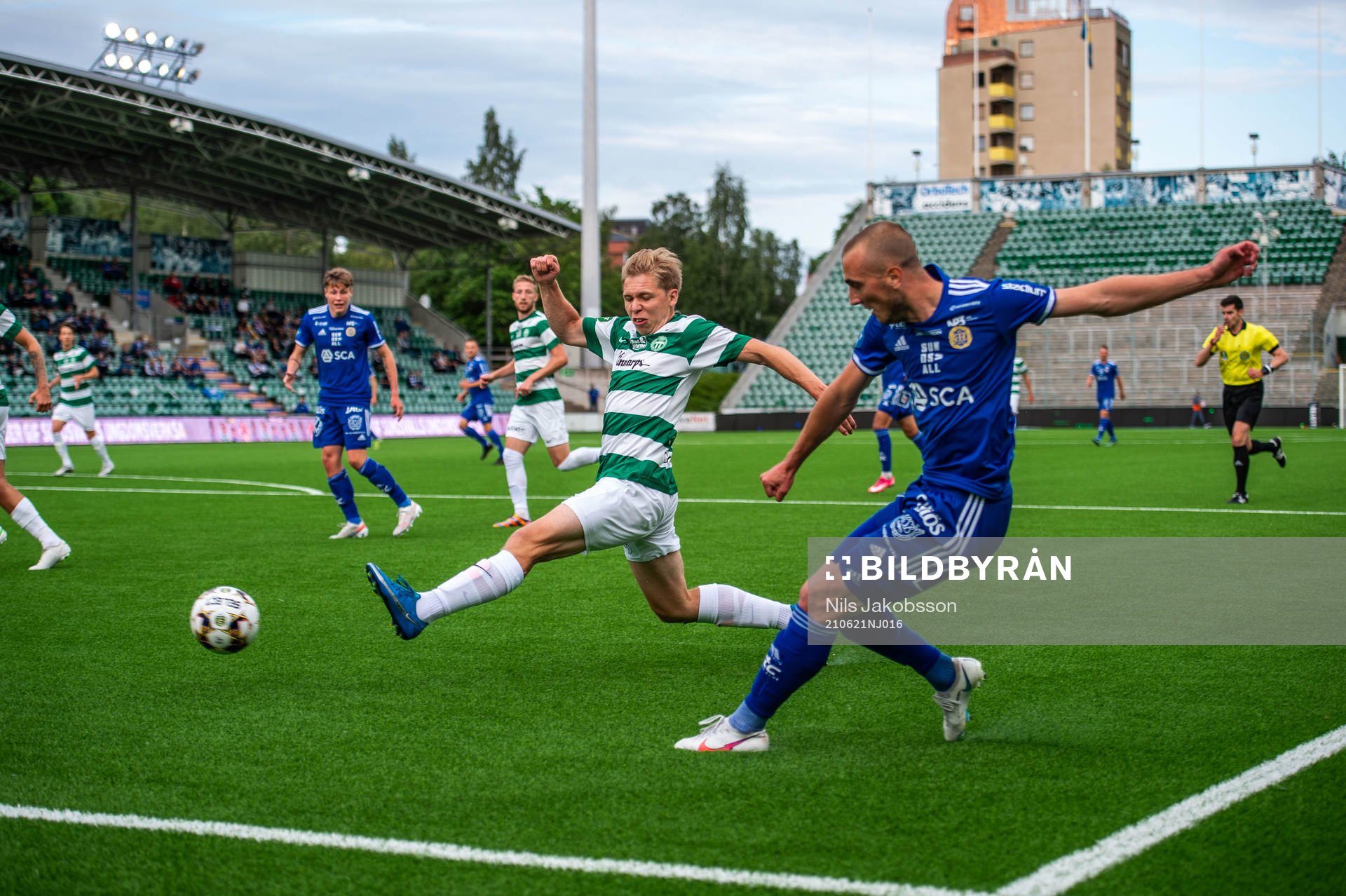 Västerås Samuel Sörman och Sundsvalls Dennis Olsson