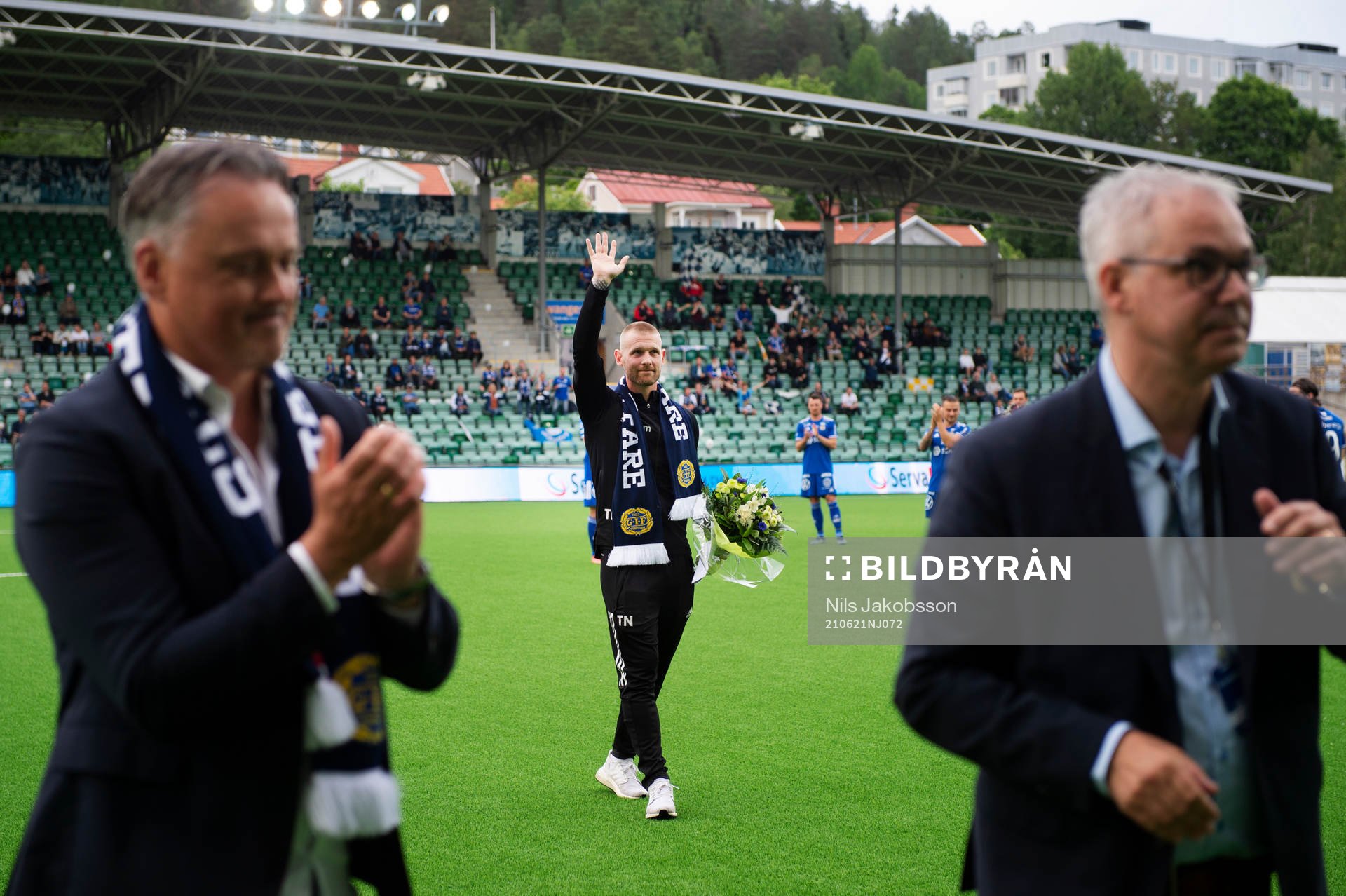under fotbollsmatchen i Superettan mellan GIF Sundsvall och