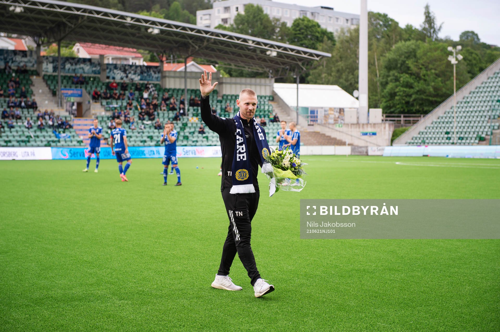 under fotbollsmatchen i Superettan mellan GIF Sundsvall och