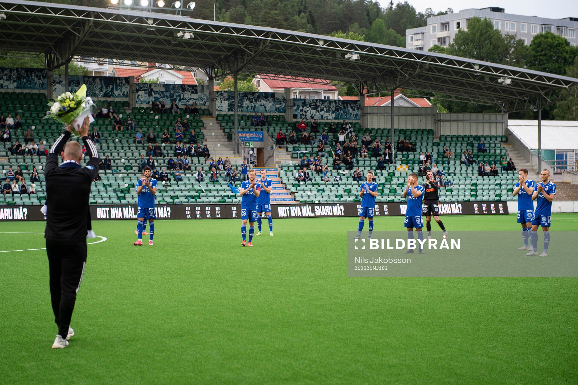 under fotbollsmatchen i Superettan mellan GIF Sundsvall och