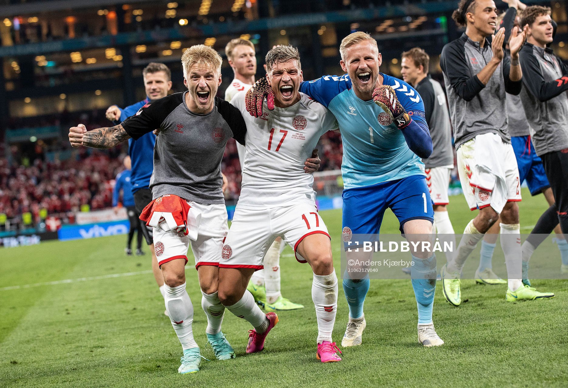 Daniel Wass, Danmark, Jens Stryger Larsen, Danmark and