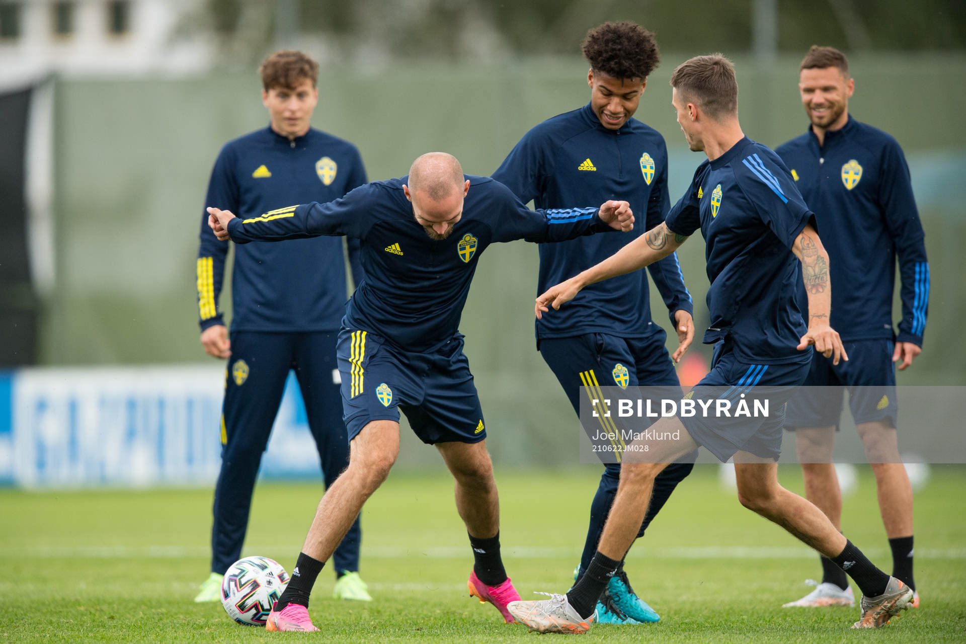 Marcus Danielson, Jens Cajuste and Mikael Lustig of the