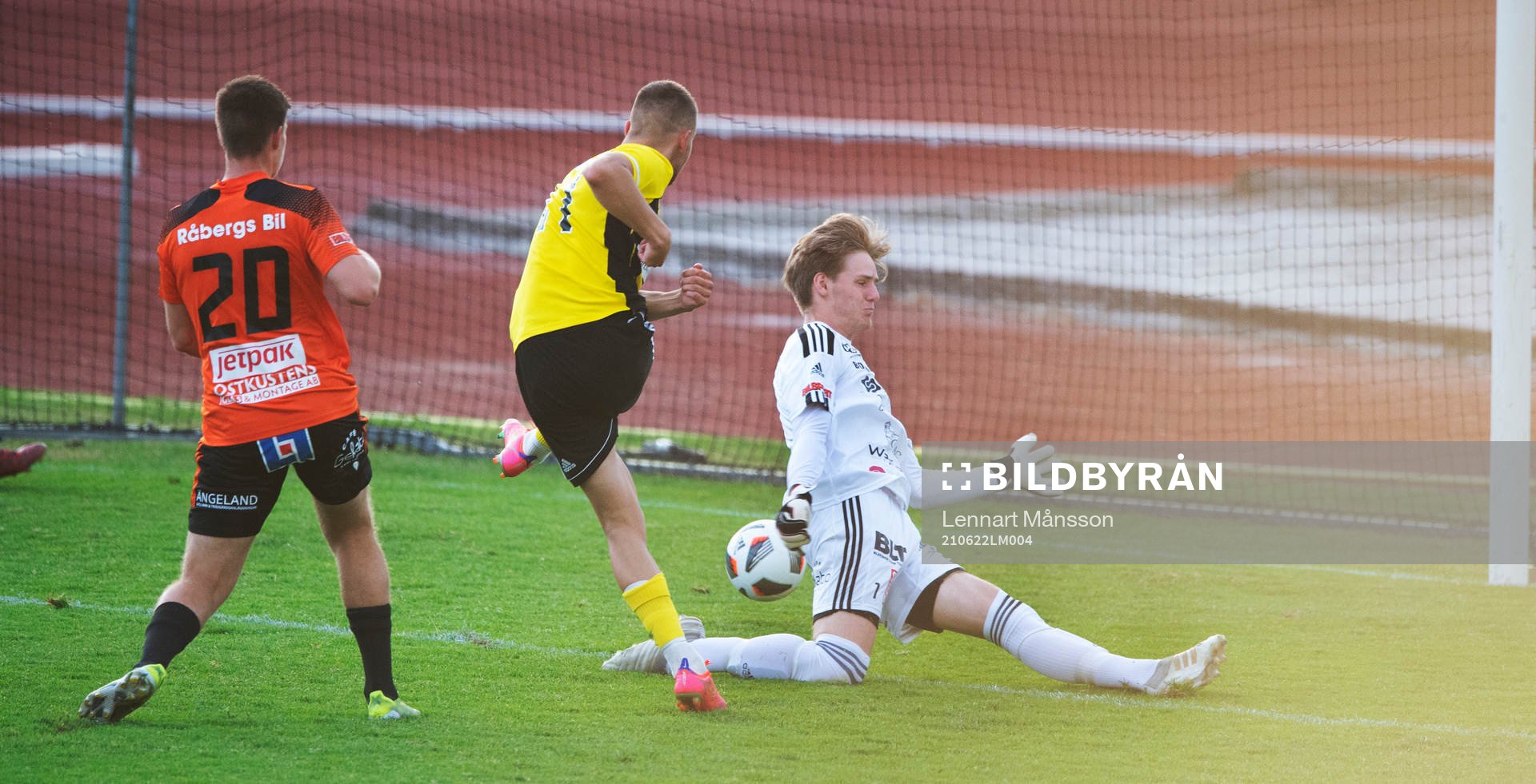 IFK Hässleholms Ivan Danielsson Andanovski kvitterar till