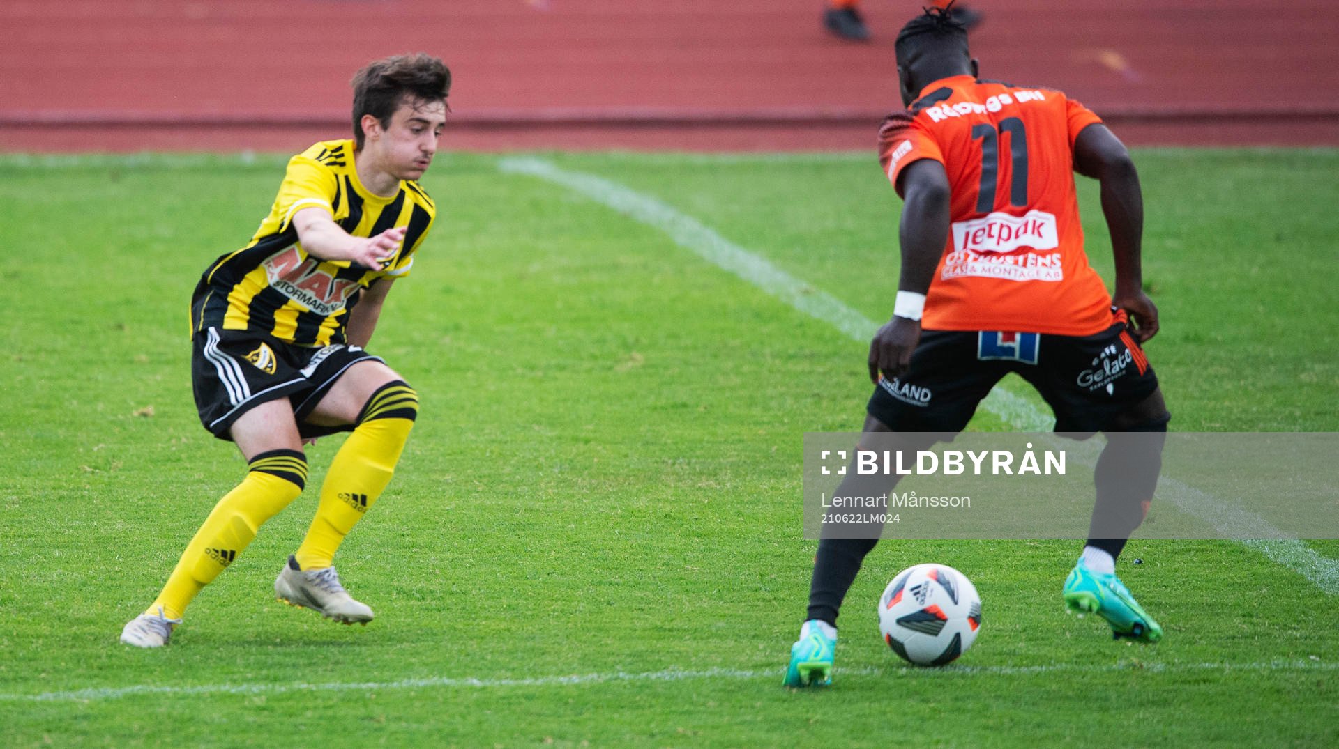 IFK Hässleholms Armin Culum och ex-IFK-skyttekungen Mike