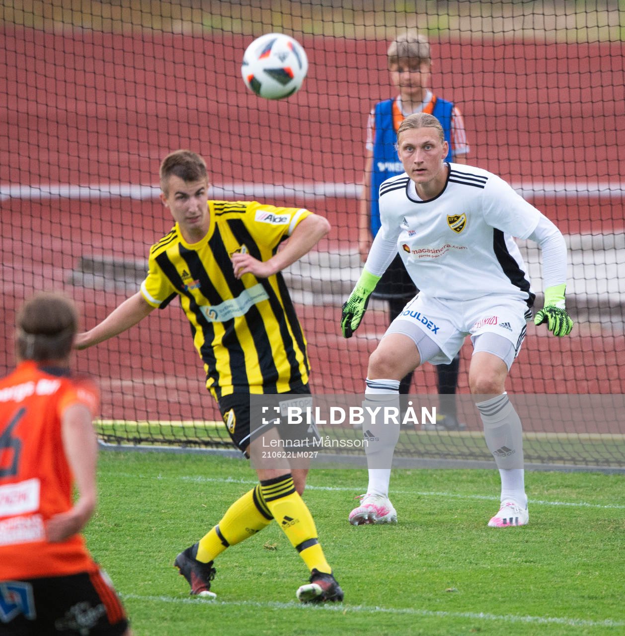 IFK Hässleholms Isak Olsson och Carl Lundahl Persson  i