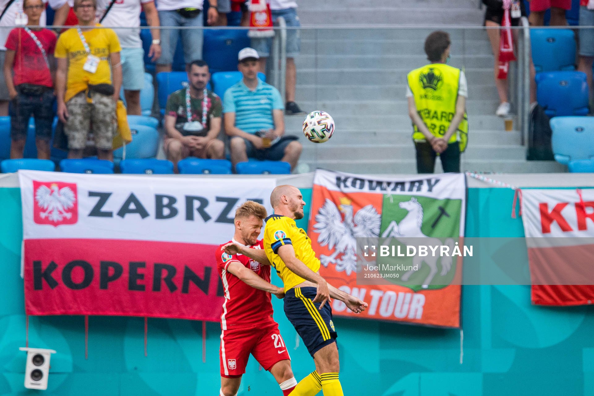 Kamil Jozwiak of Poland and Marcus Danielson of Sweden