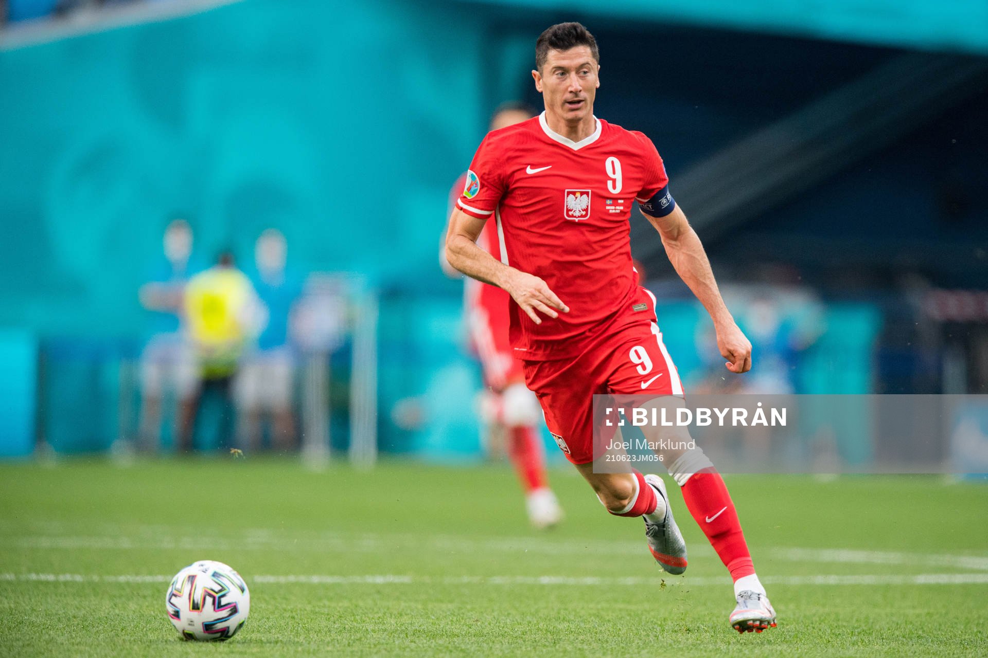 Robert Lewandowski of Poland