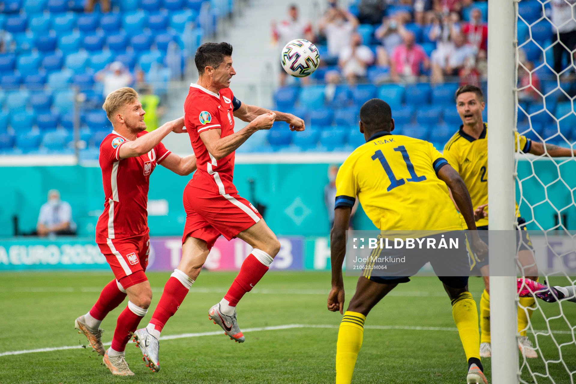 Robert Lewandowski of Poland