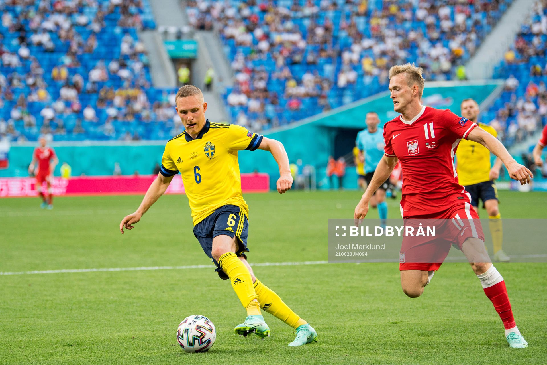 Ludwig Augustinsson of Sweden and Karol Swiderski of Poland