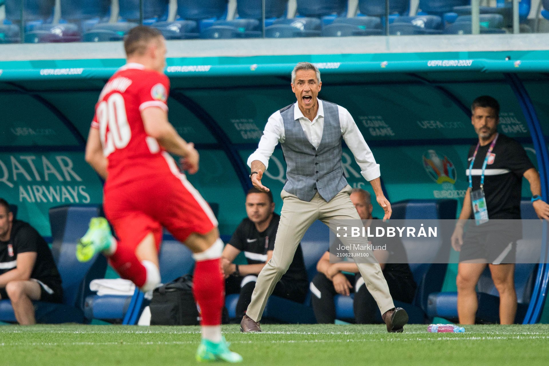 Paulo Sousa, head coach of Poland