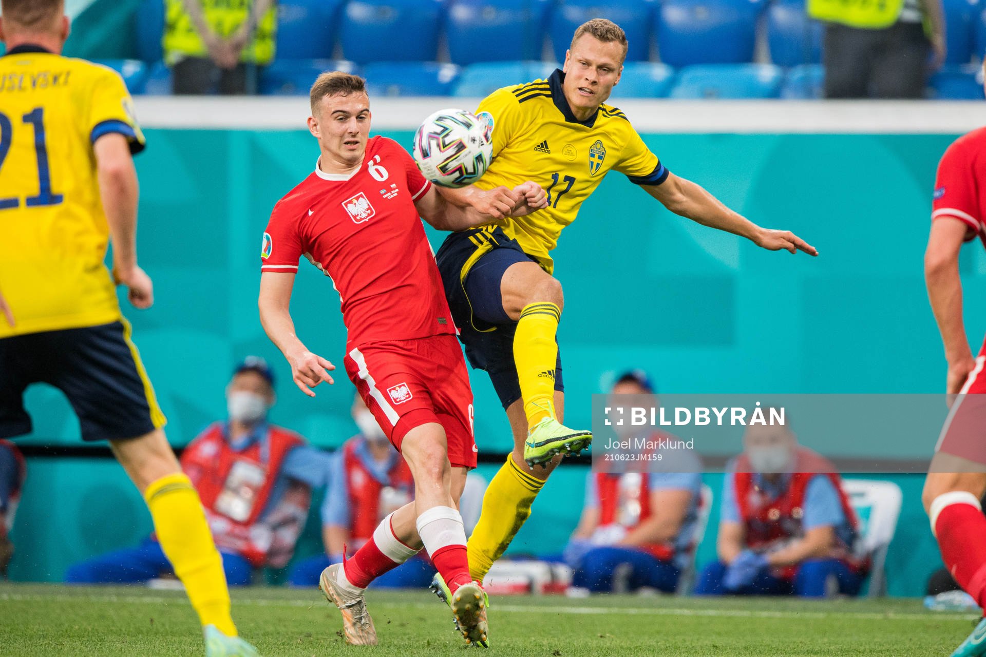 Kacper Kozlowski of Poland and Viktor Claesson of Sweden