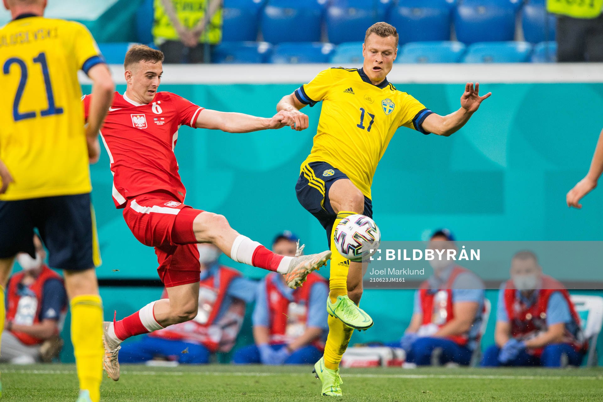 Kacper Kozlowski of Poland and Viktor Claesson of Sweden