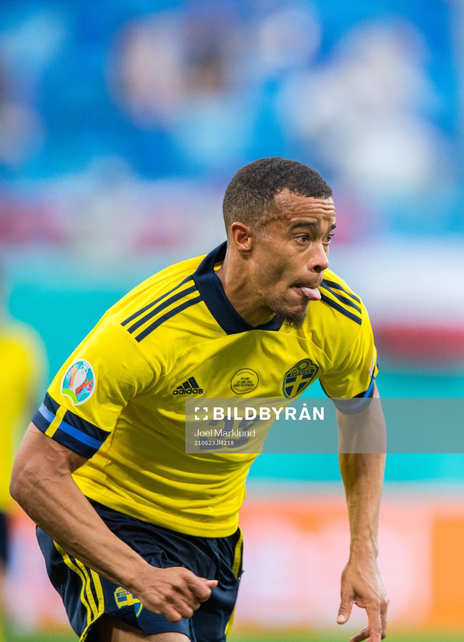 Robin Quaison of Sweden
