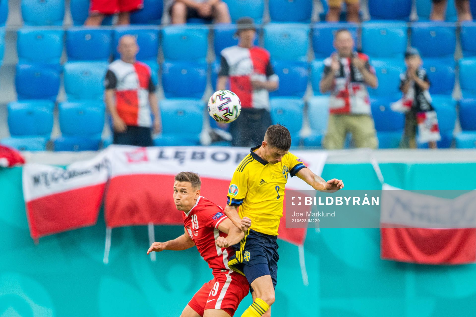 Przemyslaw Frankowski of Poland and Mikael Lustig of Sweden