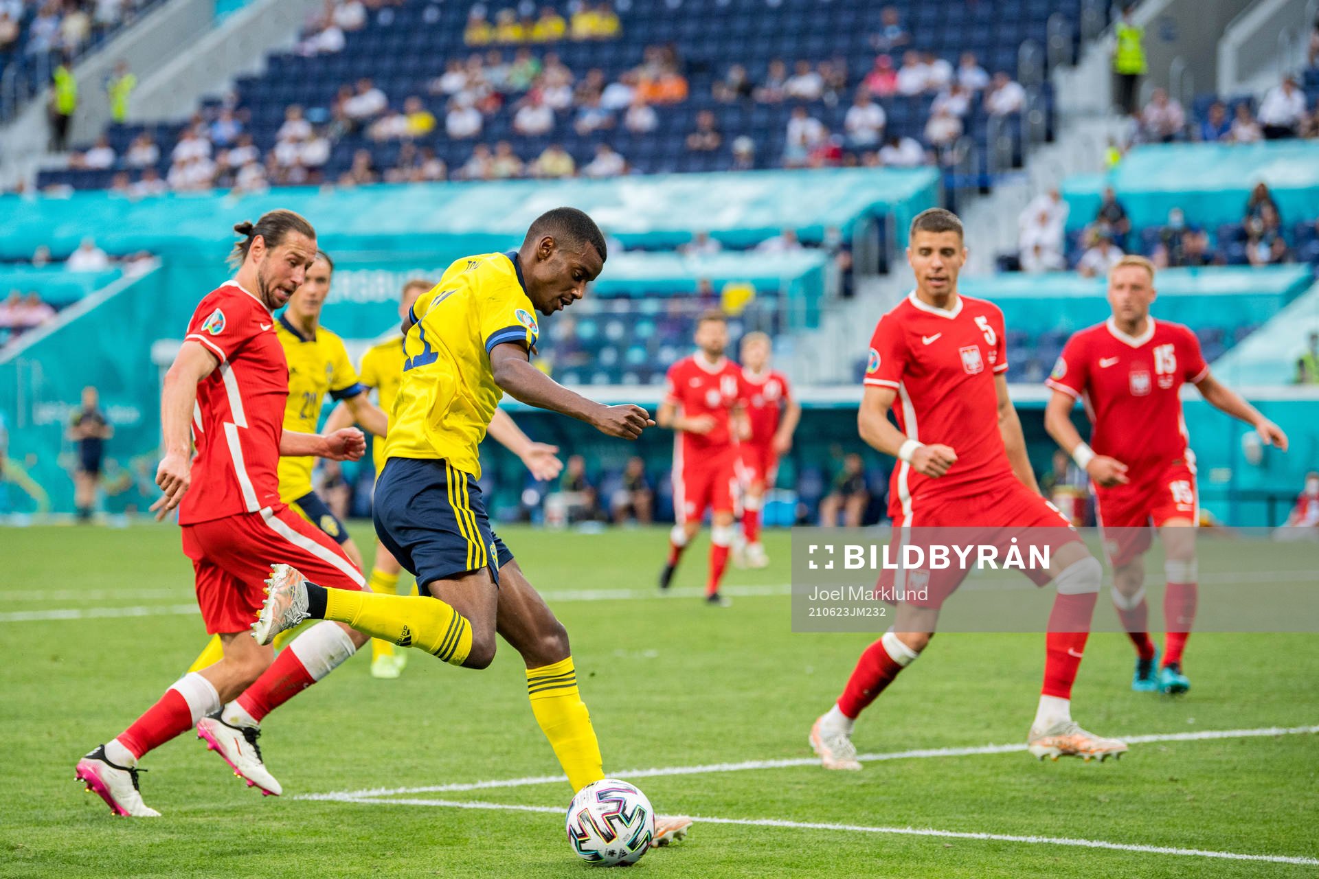 Alexander Isak of Sweden