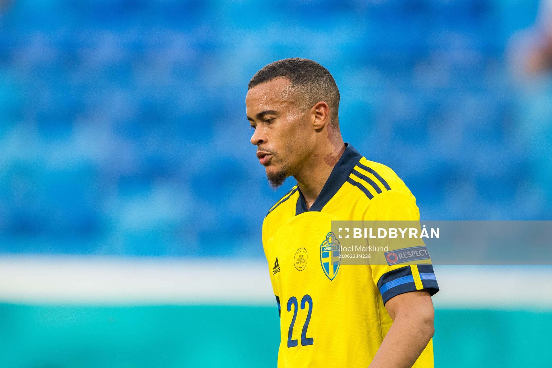 Robin Quaison of Sweden