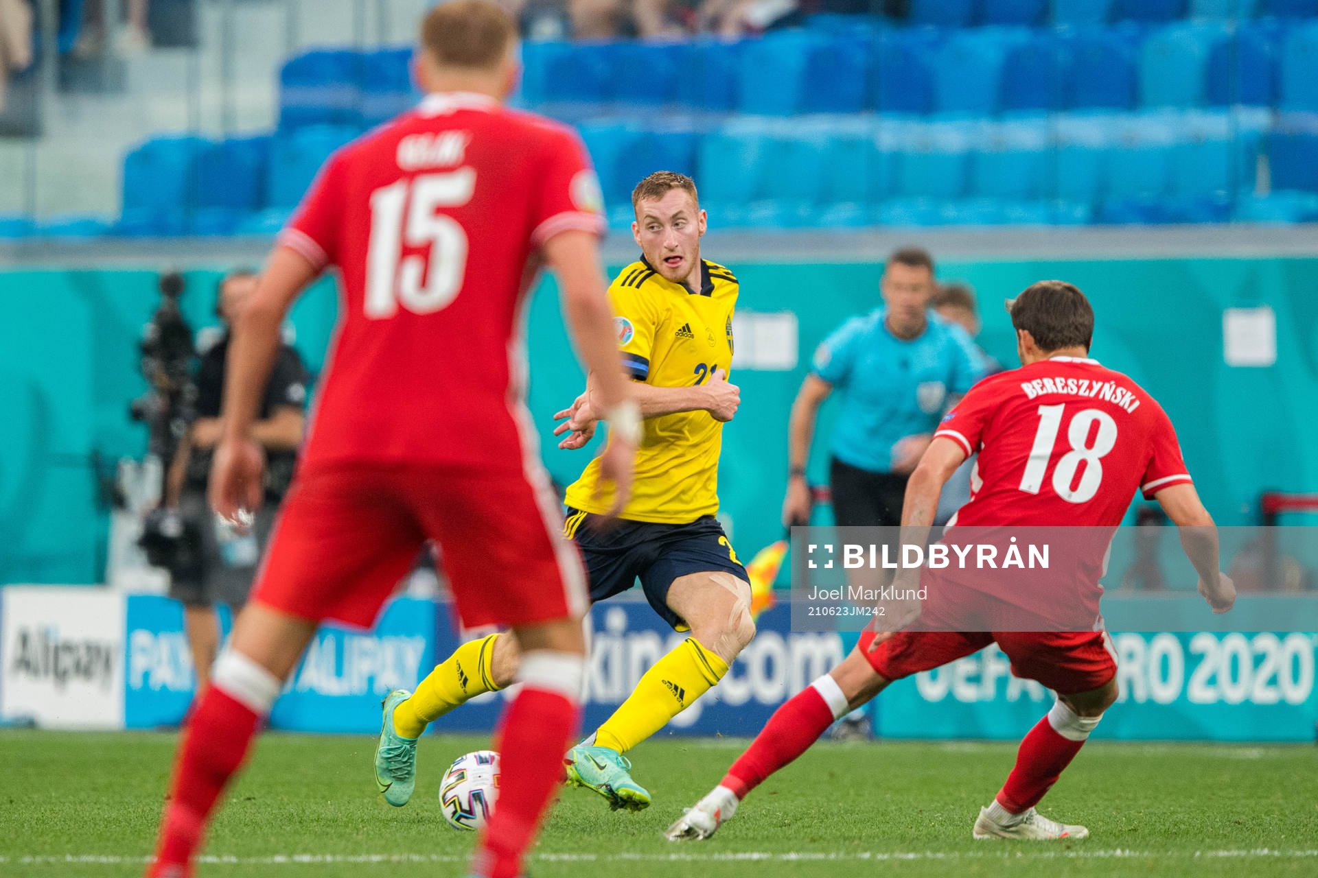 Dejan Kulusevski of Sweden