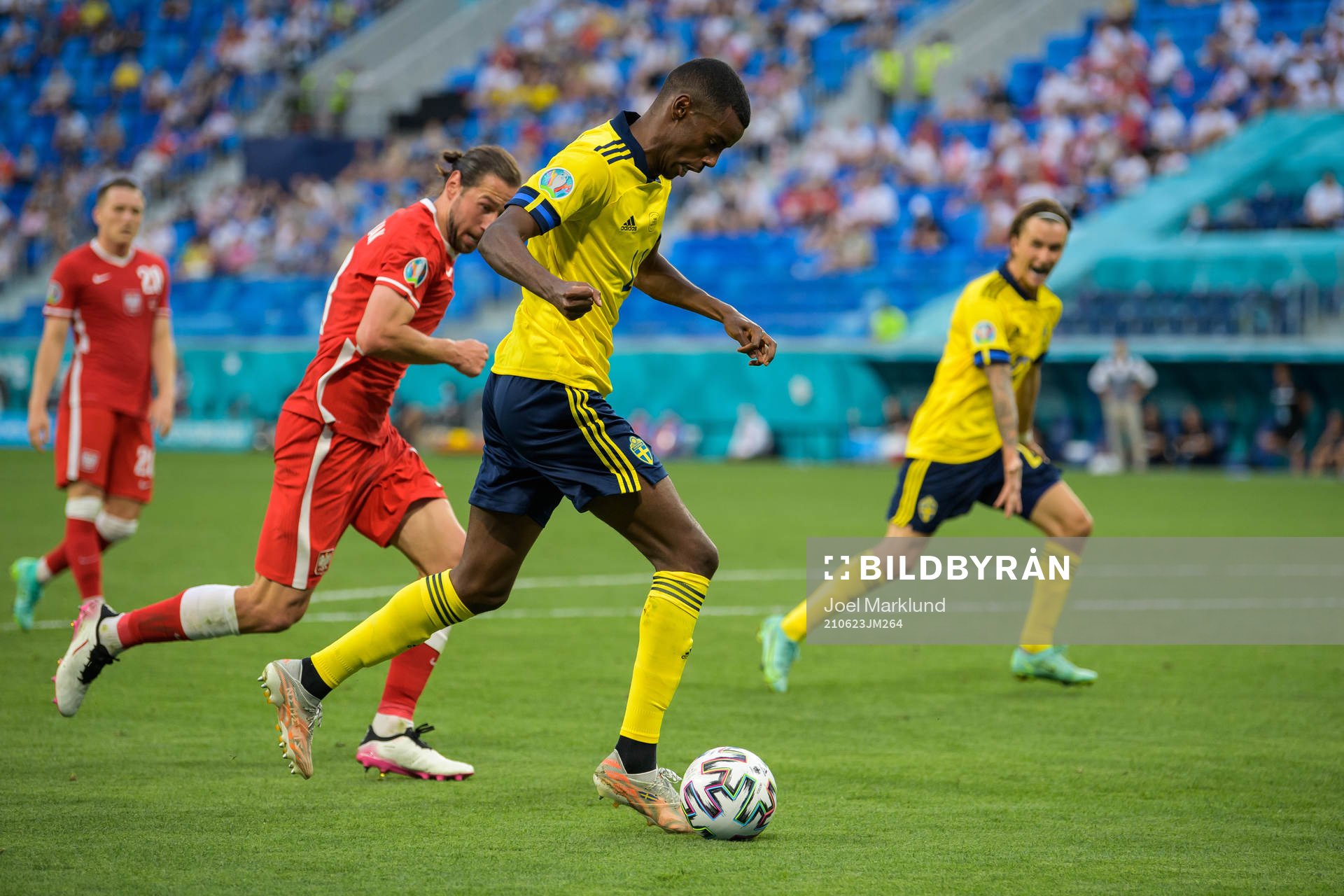 Alexander Isak of Sweden