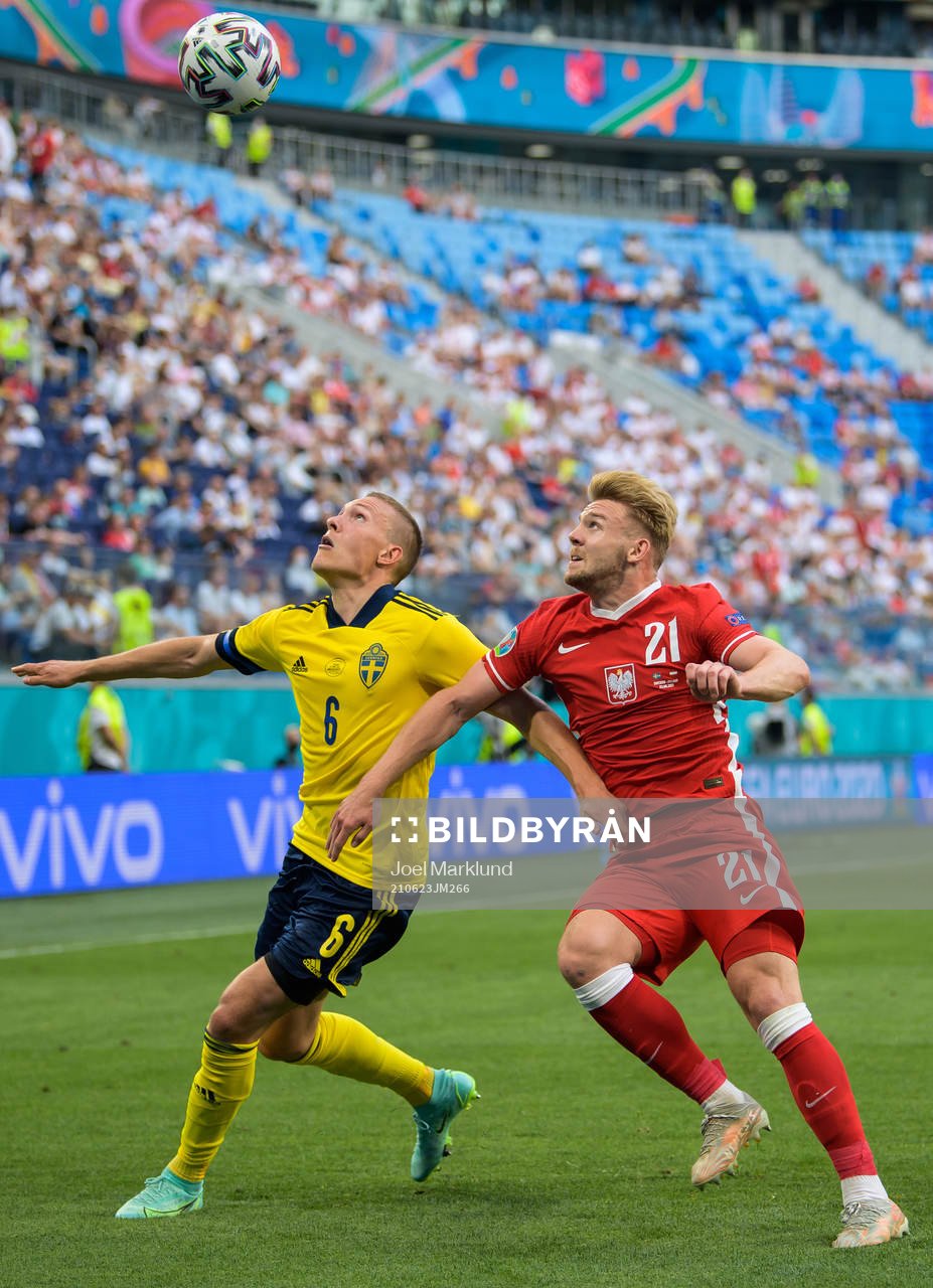 Ludwig Augustinsson of Sweden and Kamil Jozwiak of Poland