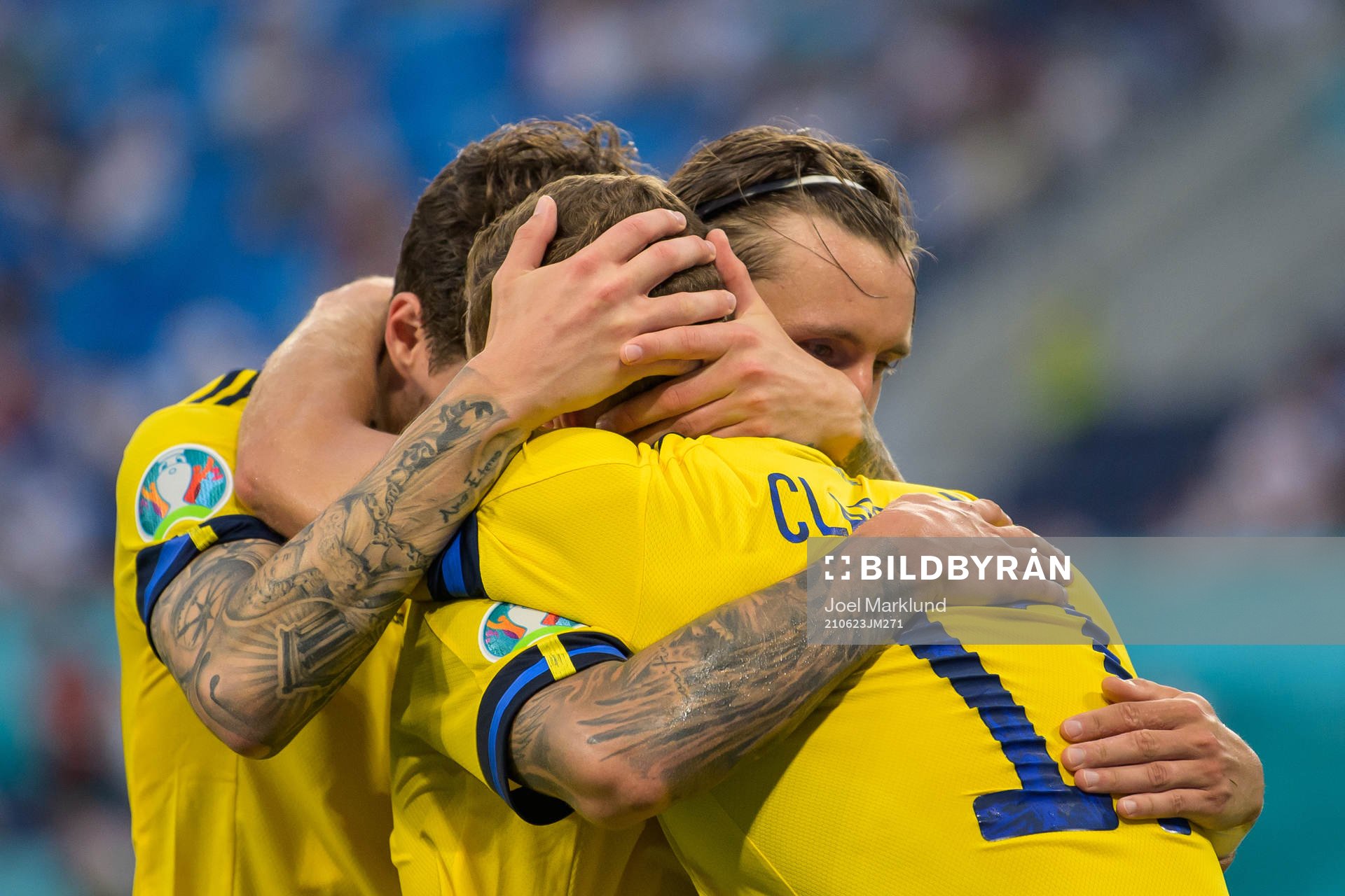 Victor Nilsson Lindelöf, Kristoffer Olsson and Viktor