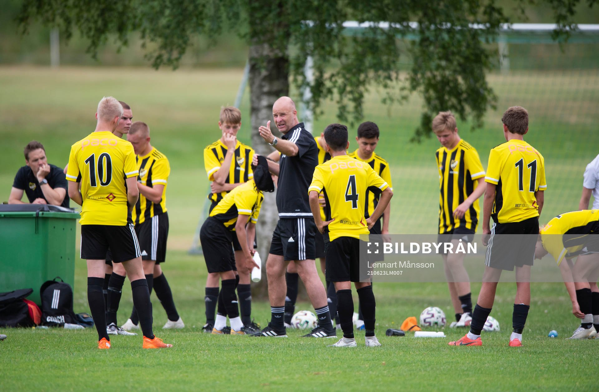 i matchen i för pojkar födda 2006 mellan IFK Hässleholm