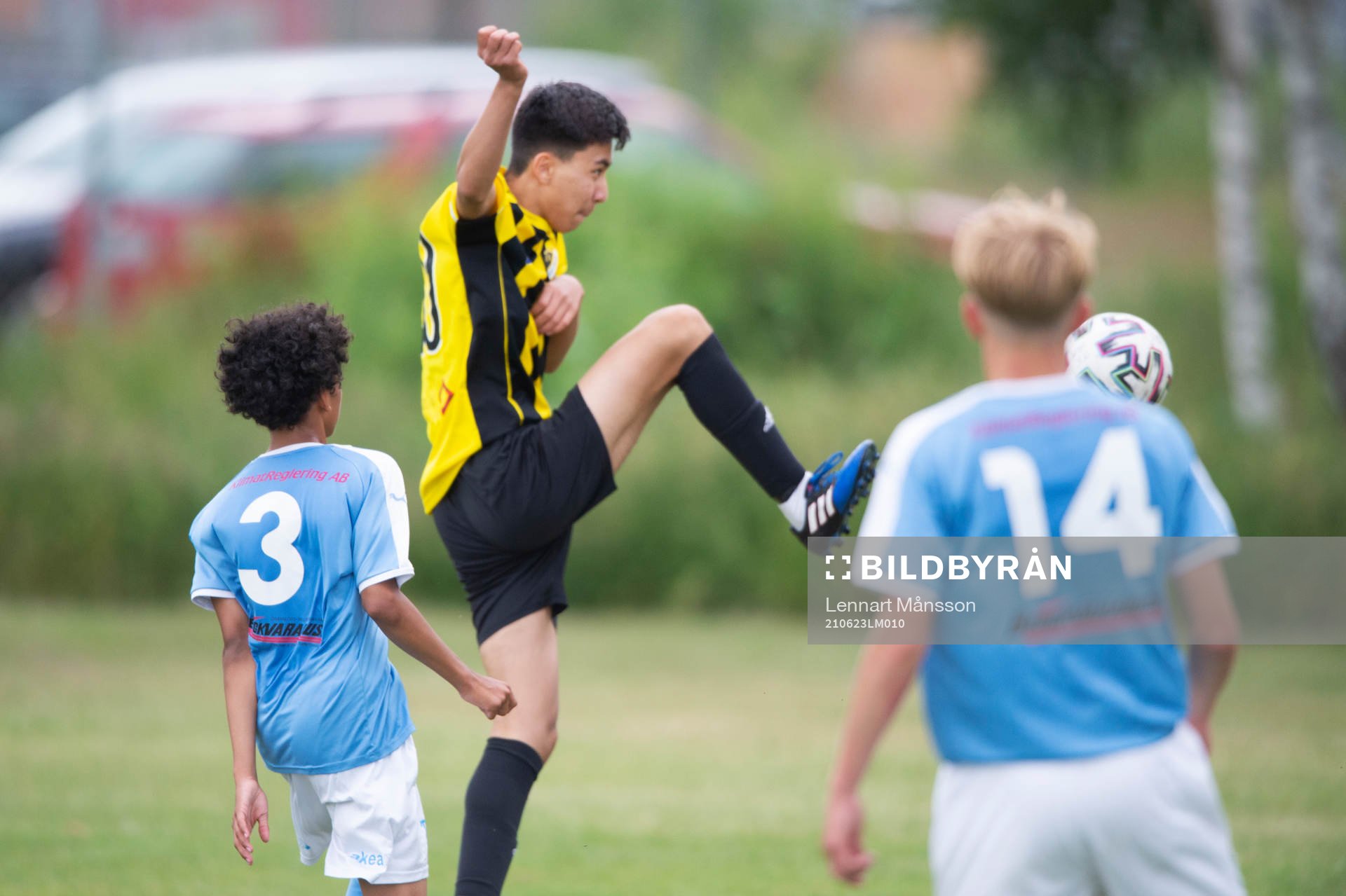 i matchen i för pojkar födda 2006 mellan IFK Hässleholm