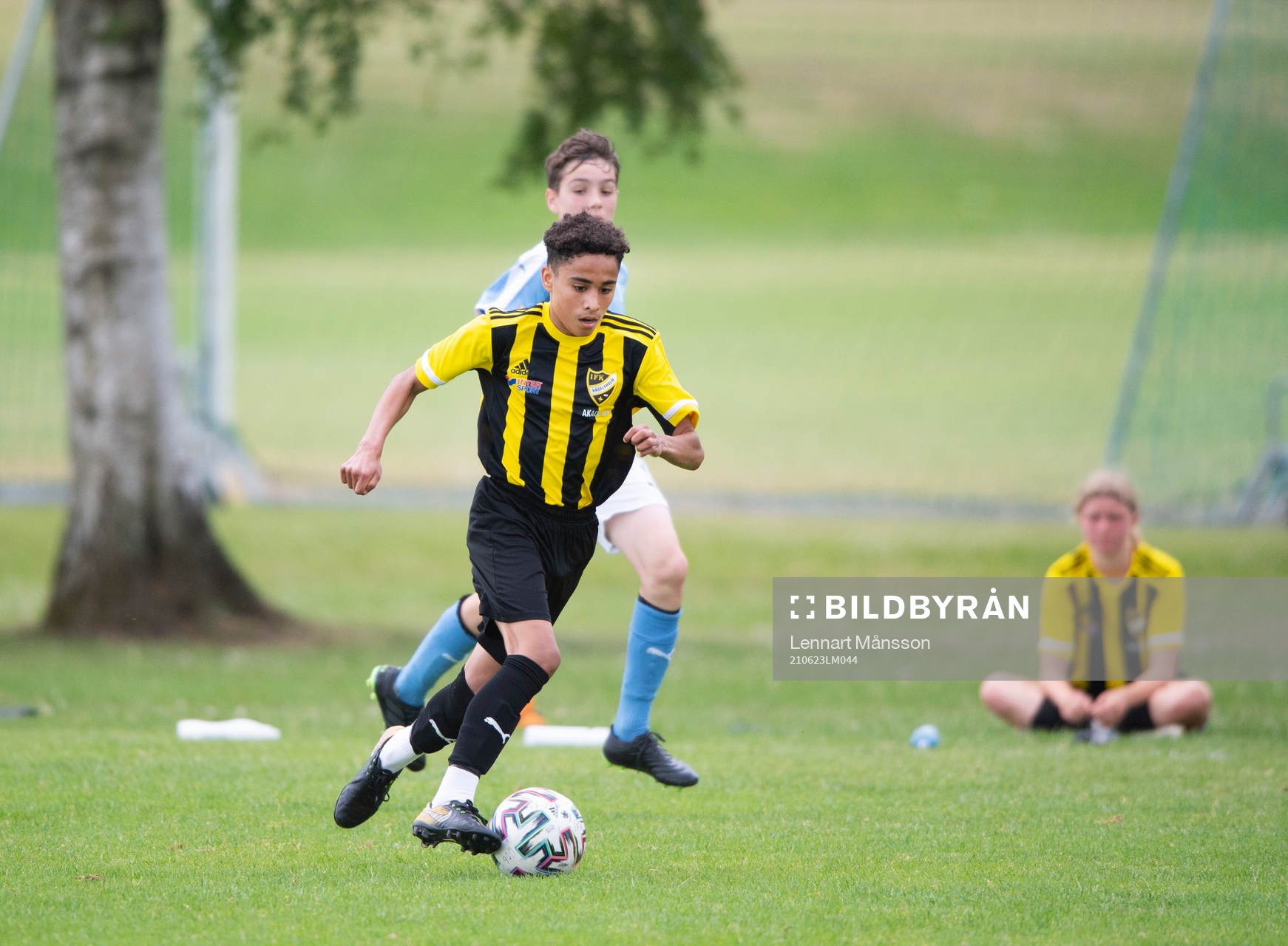 i matchen i för pojkar födda 2006 mellan IFK Hässleholm