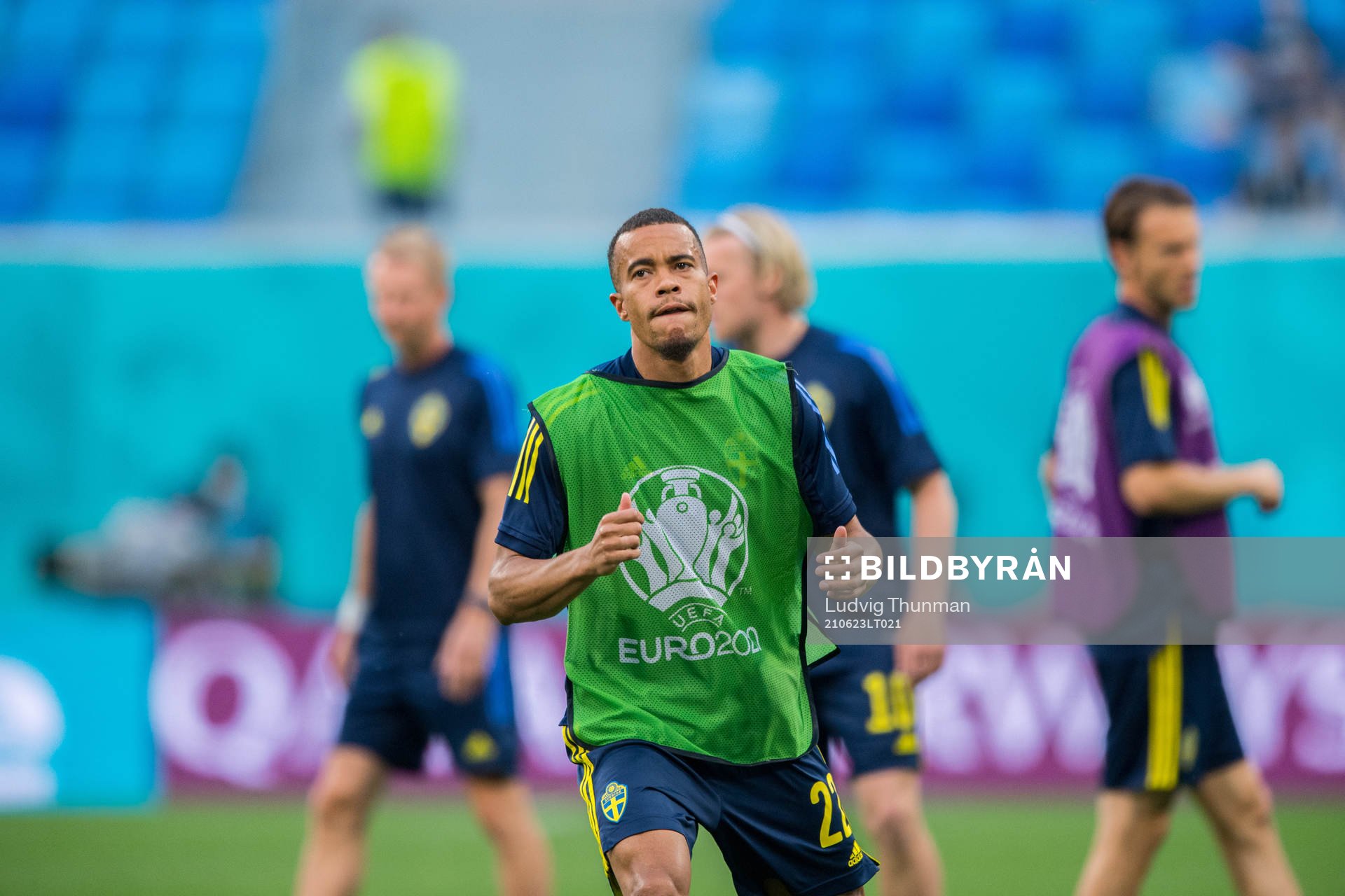 Robin Quaison of Sweden