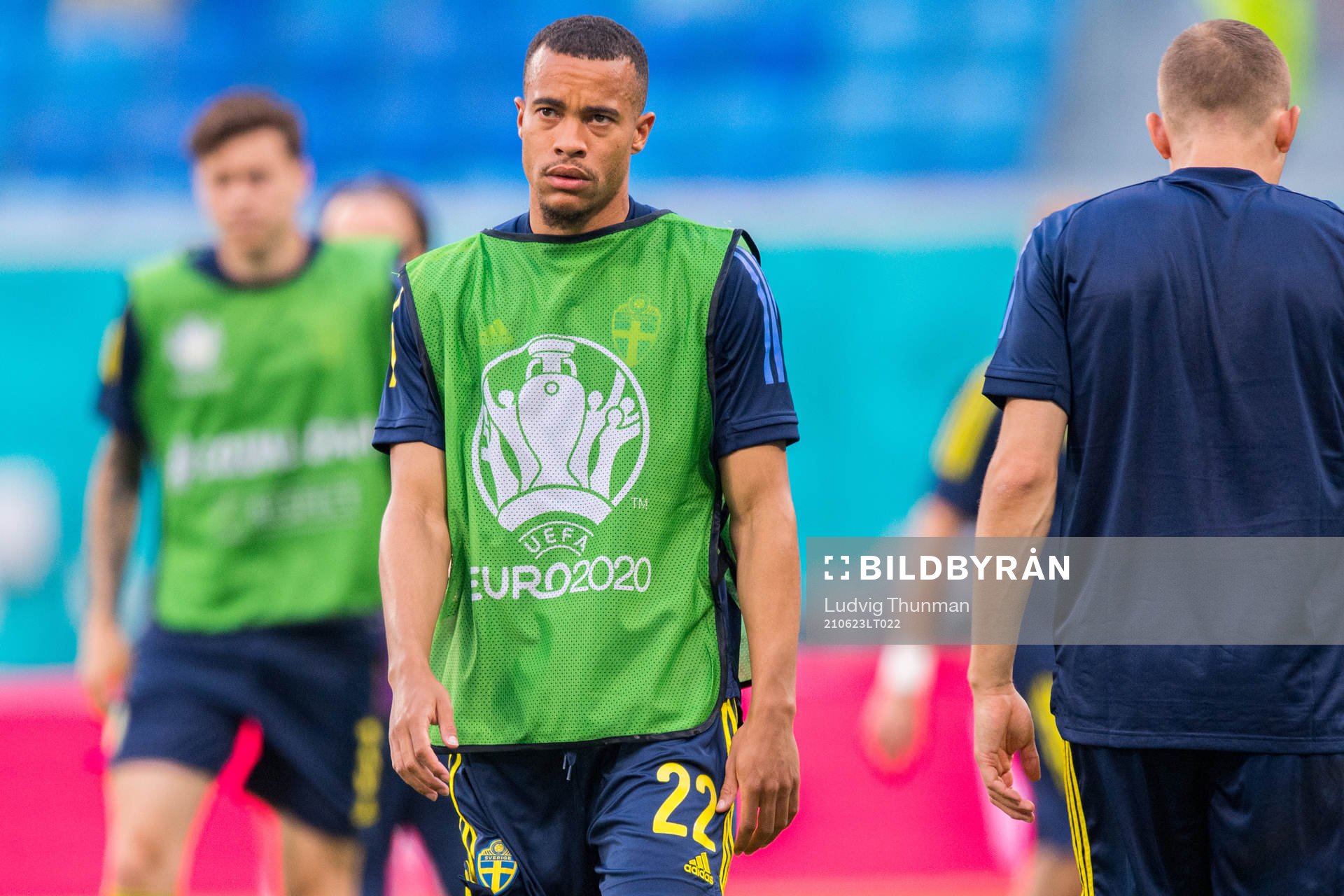 Robin Quaison of Sweden
