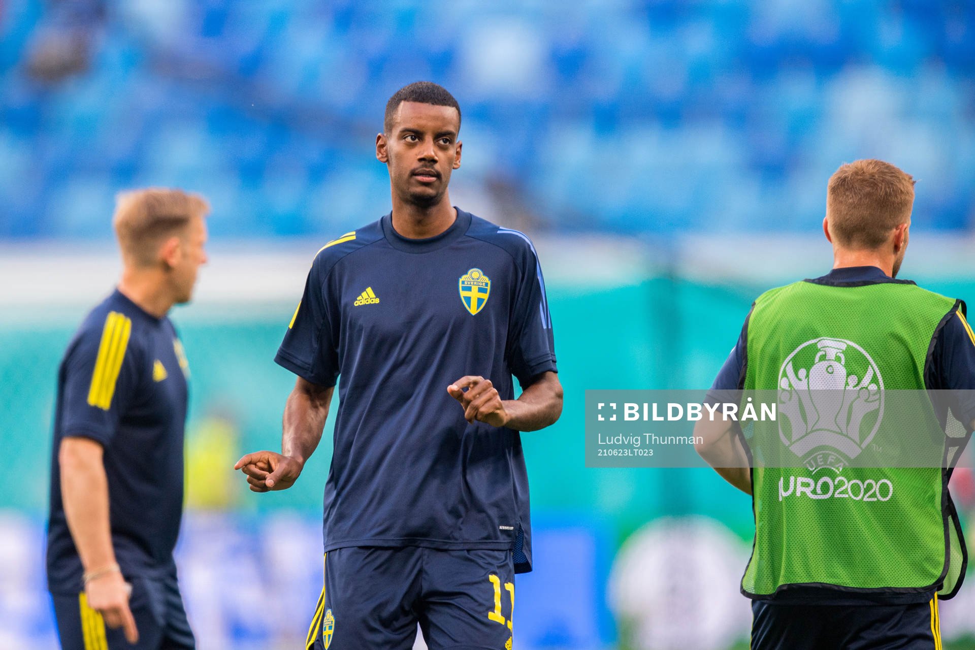 Alexander Isak of Sweden