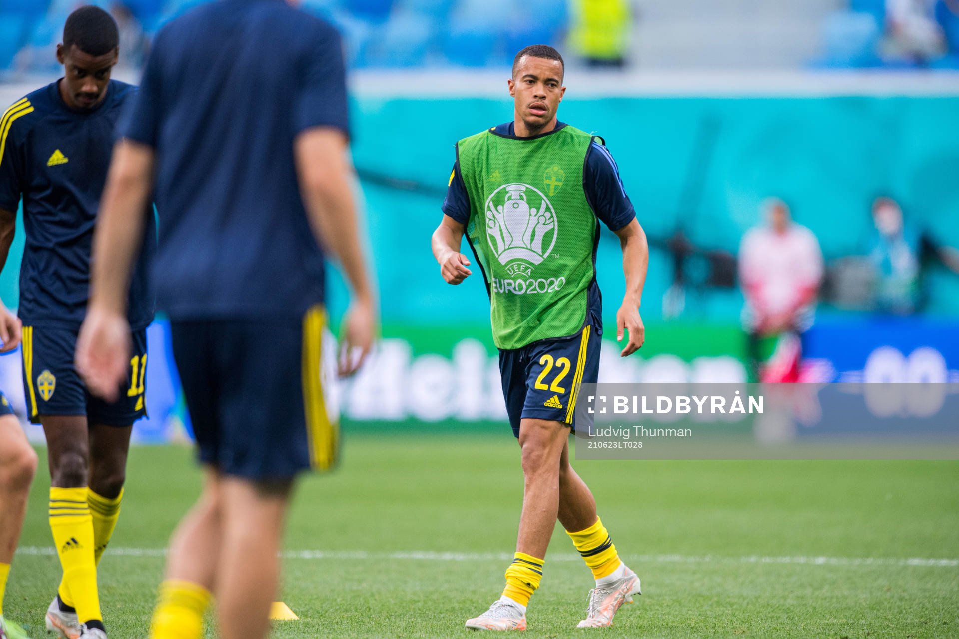 Robin Quaison of Sweden