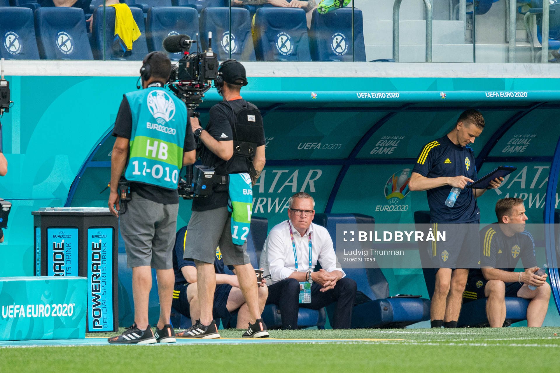 Head coach Janne Andersson of Sweden