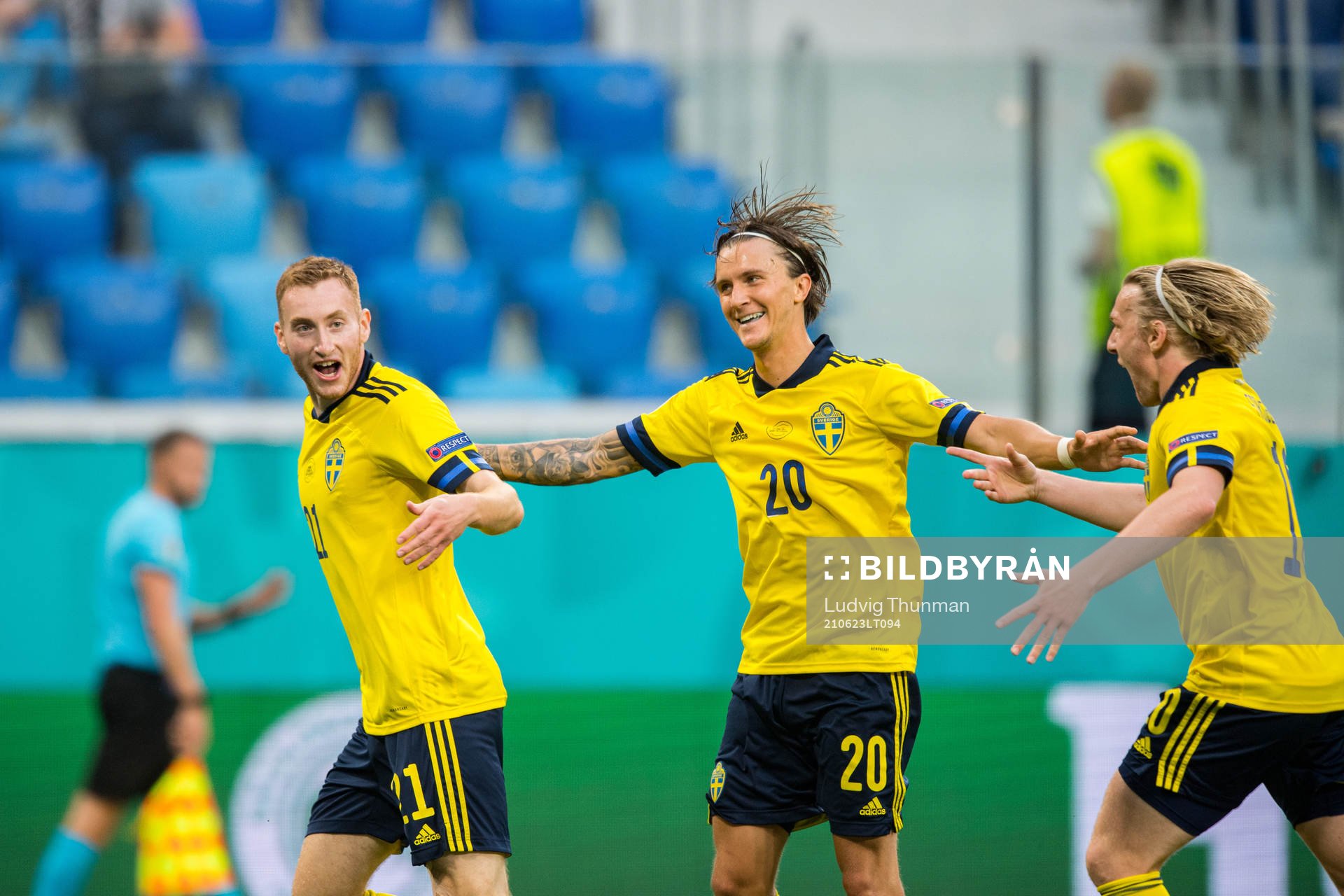 during the UEFA Euro 2020 Football Championship match