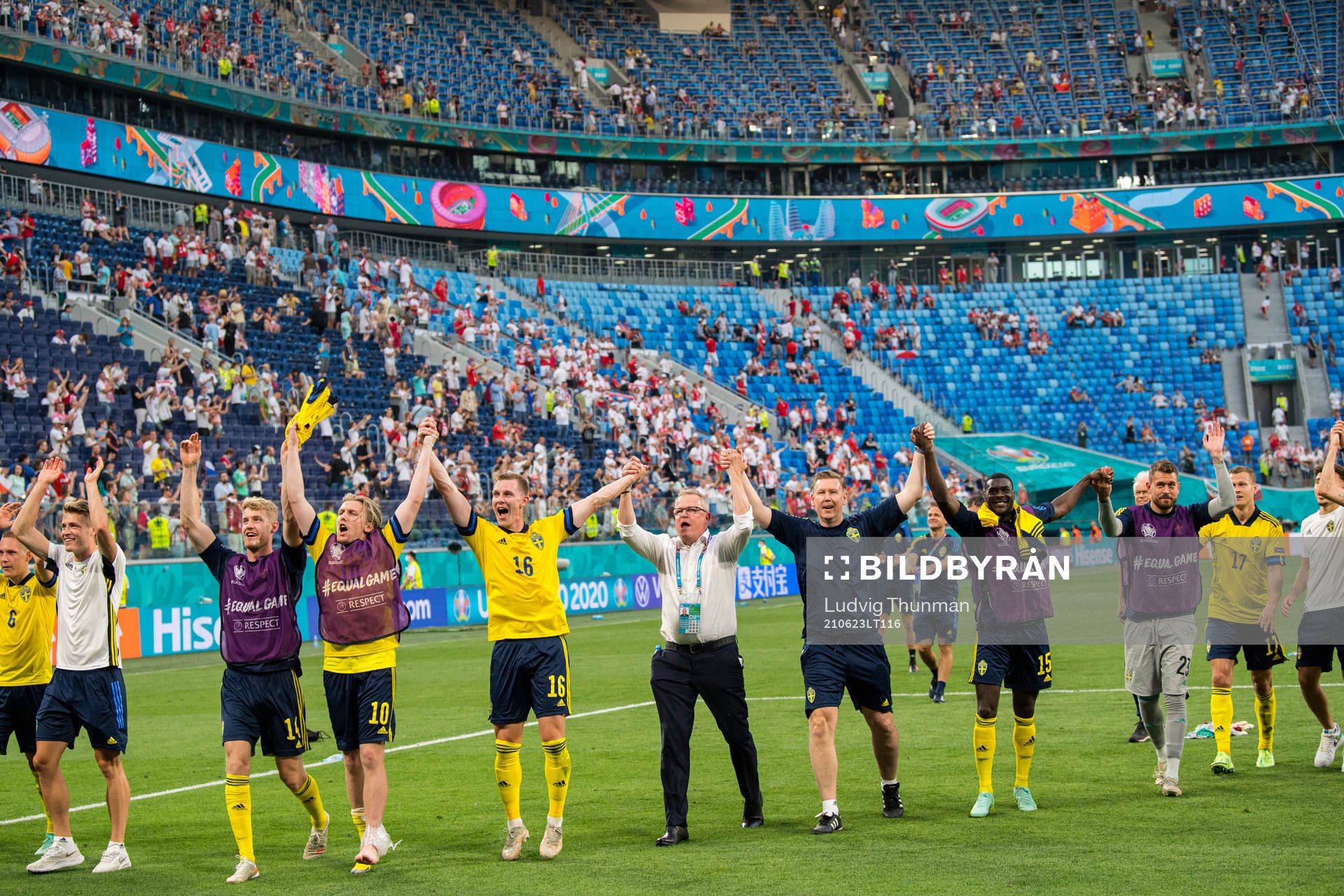 Filip Helander, Emil Forsberg, Emil Krafth, head coach