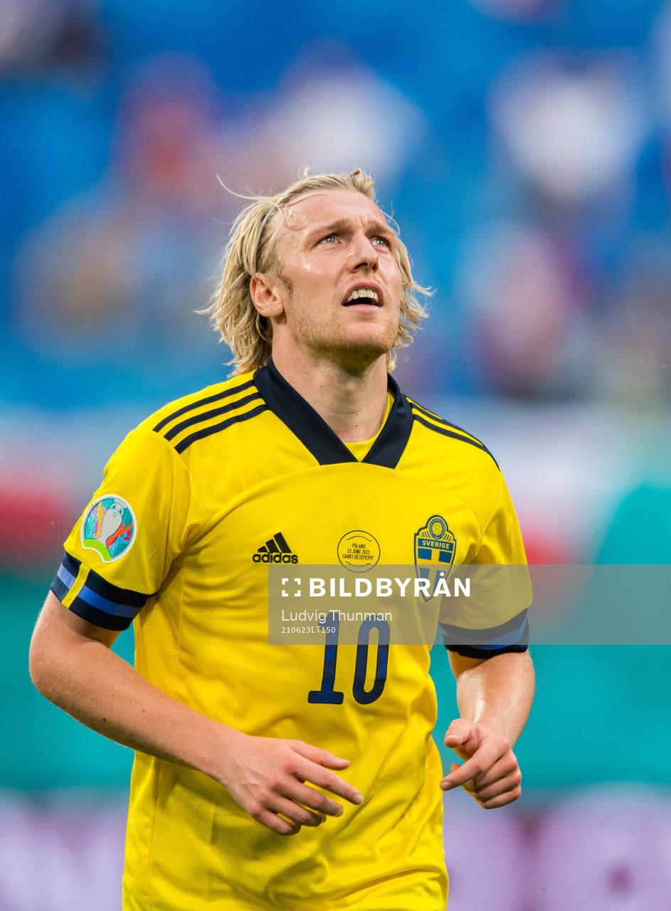 Emil Forsberg of Sweden