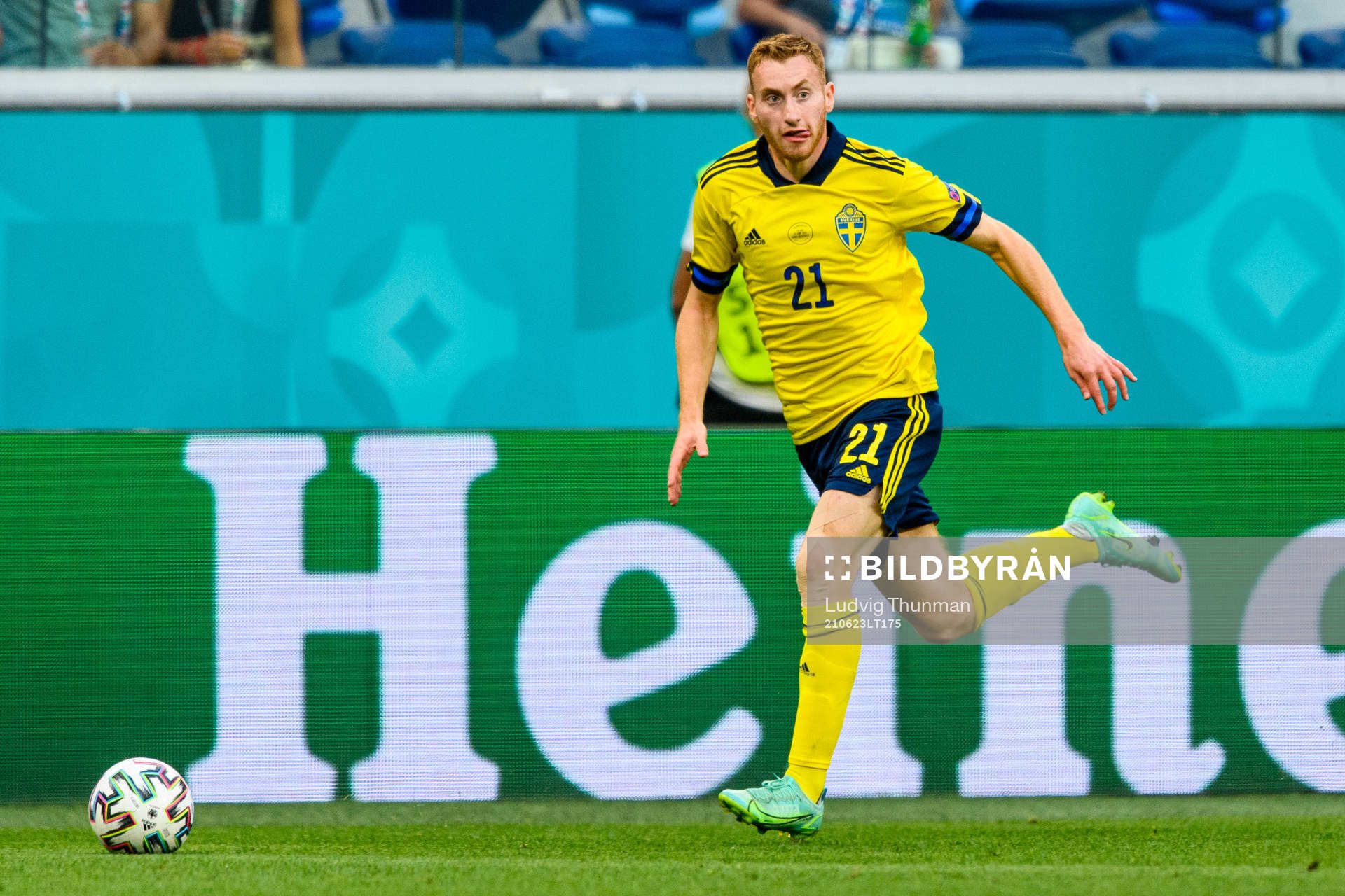 Dejan Kulusevski of Sweden
