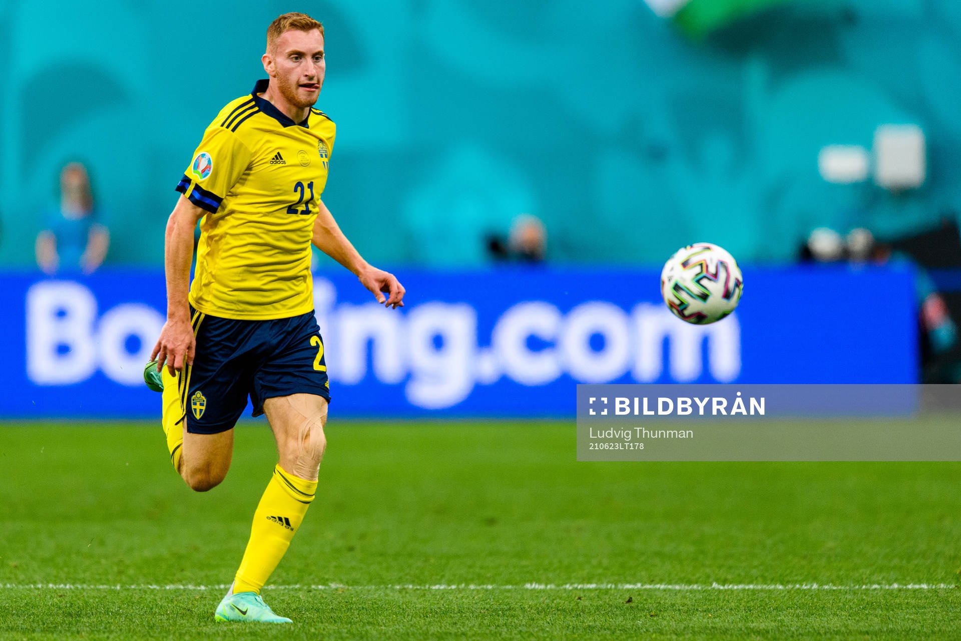 Dejan Kulusevski of Sweden