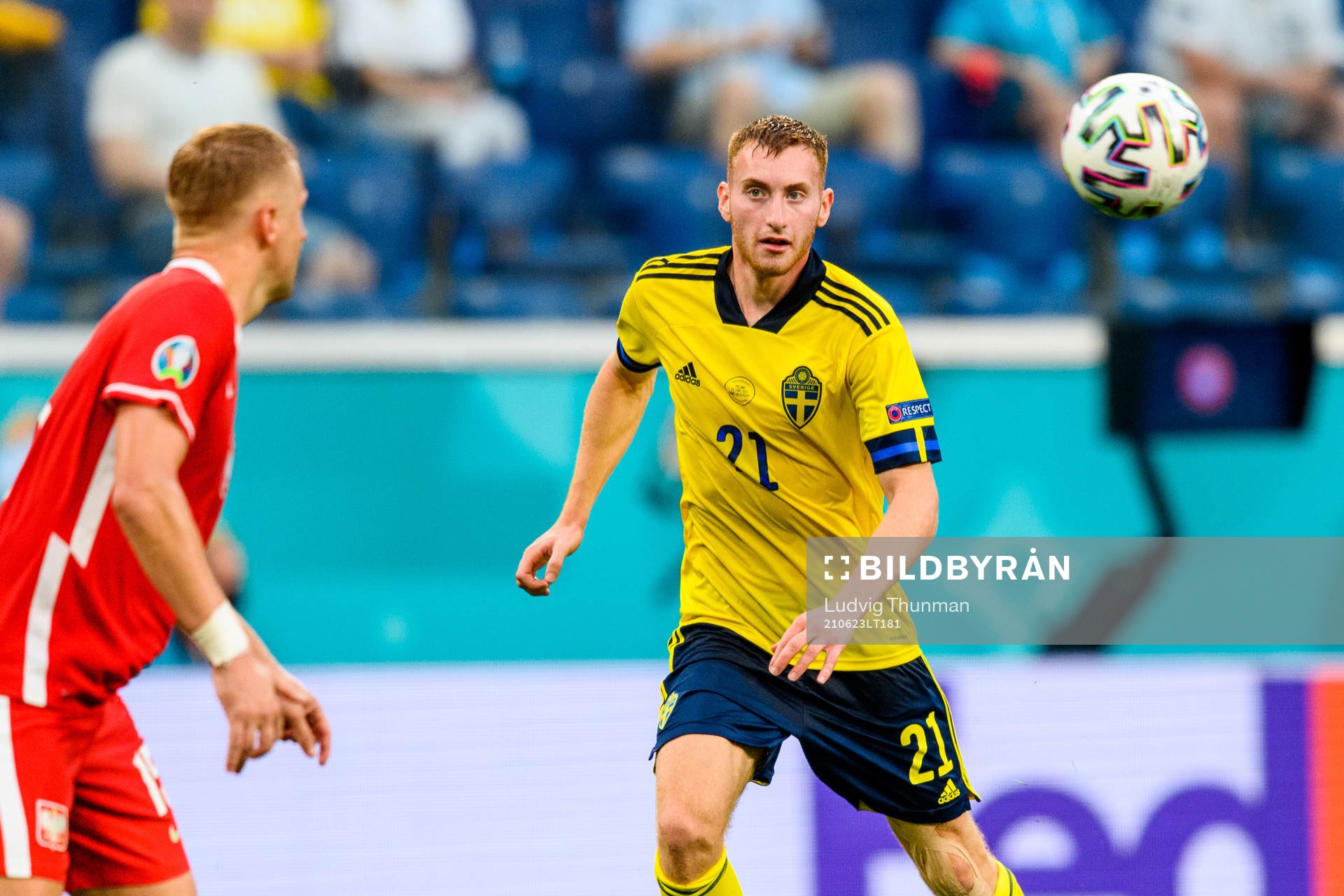 Dejan Kulusevski of Sweden