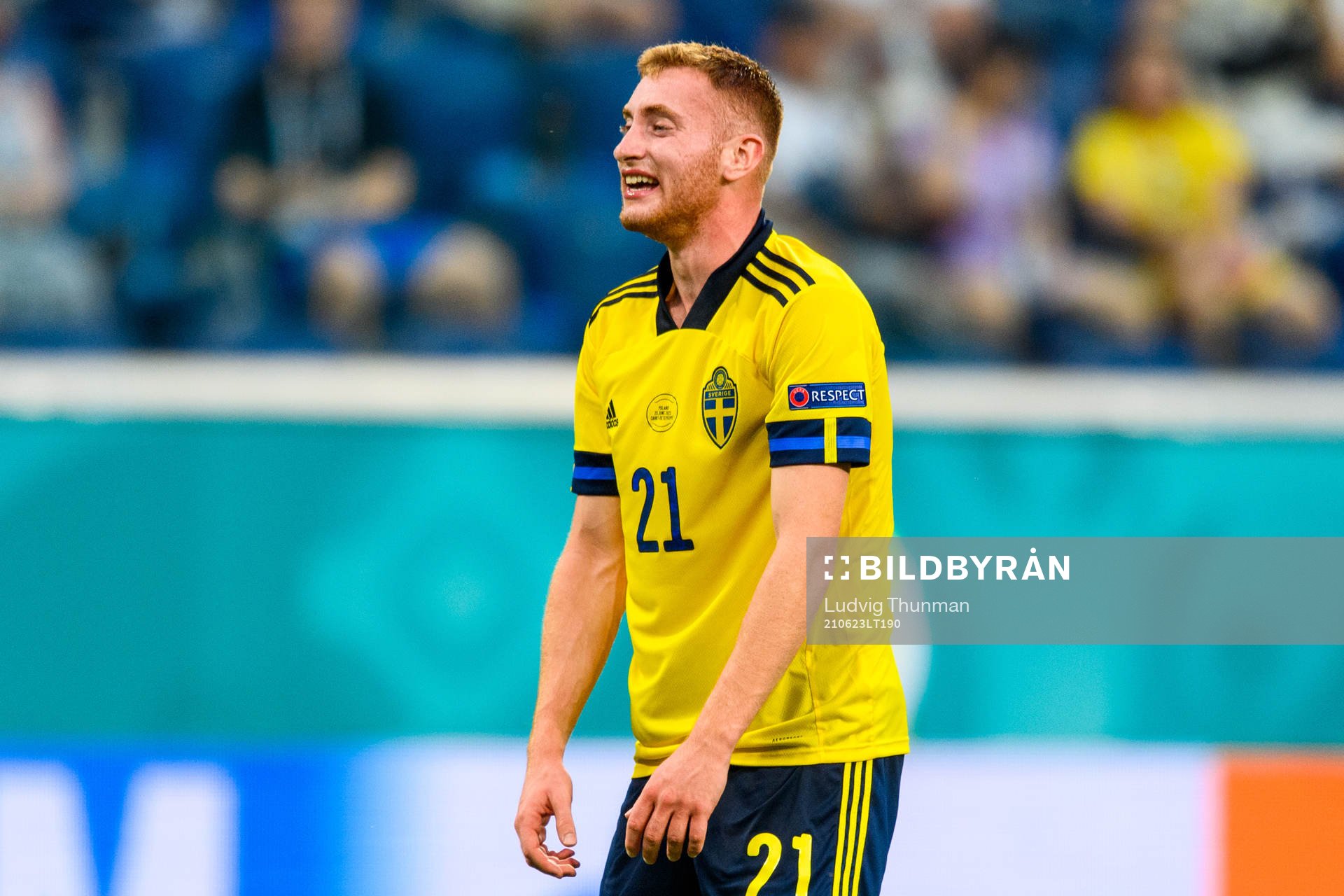 Dejan Kulusevski of Sweden