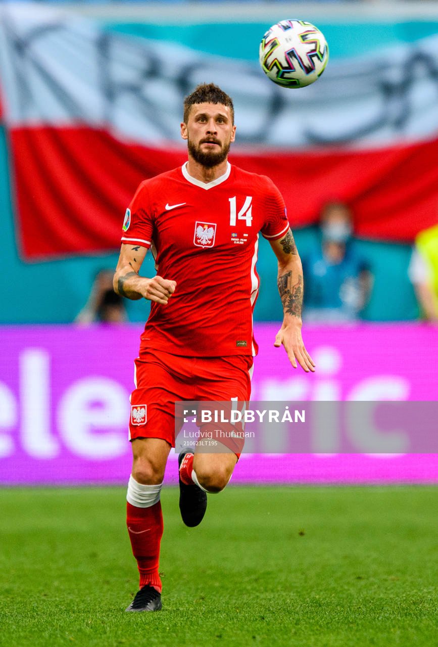 Mateusz Klich of Poland