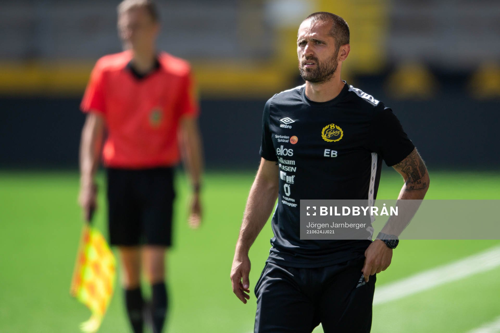 Elfsborgs U19 tränare Emir Bajrami