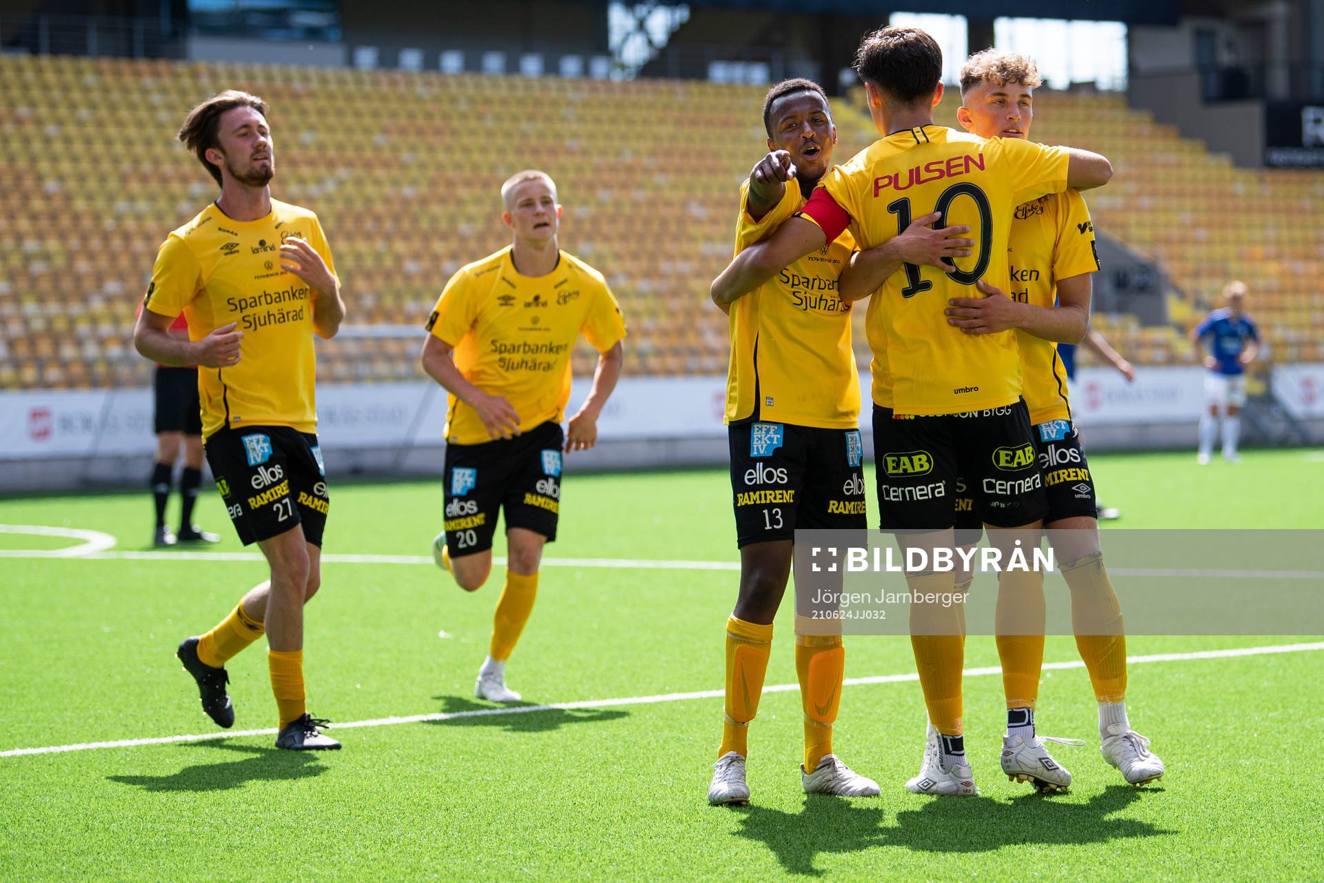 Elfsborgs spelare jublar