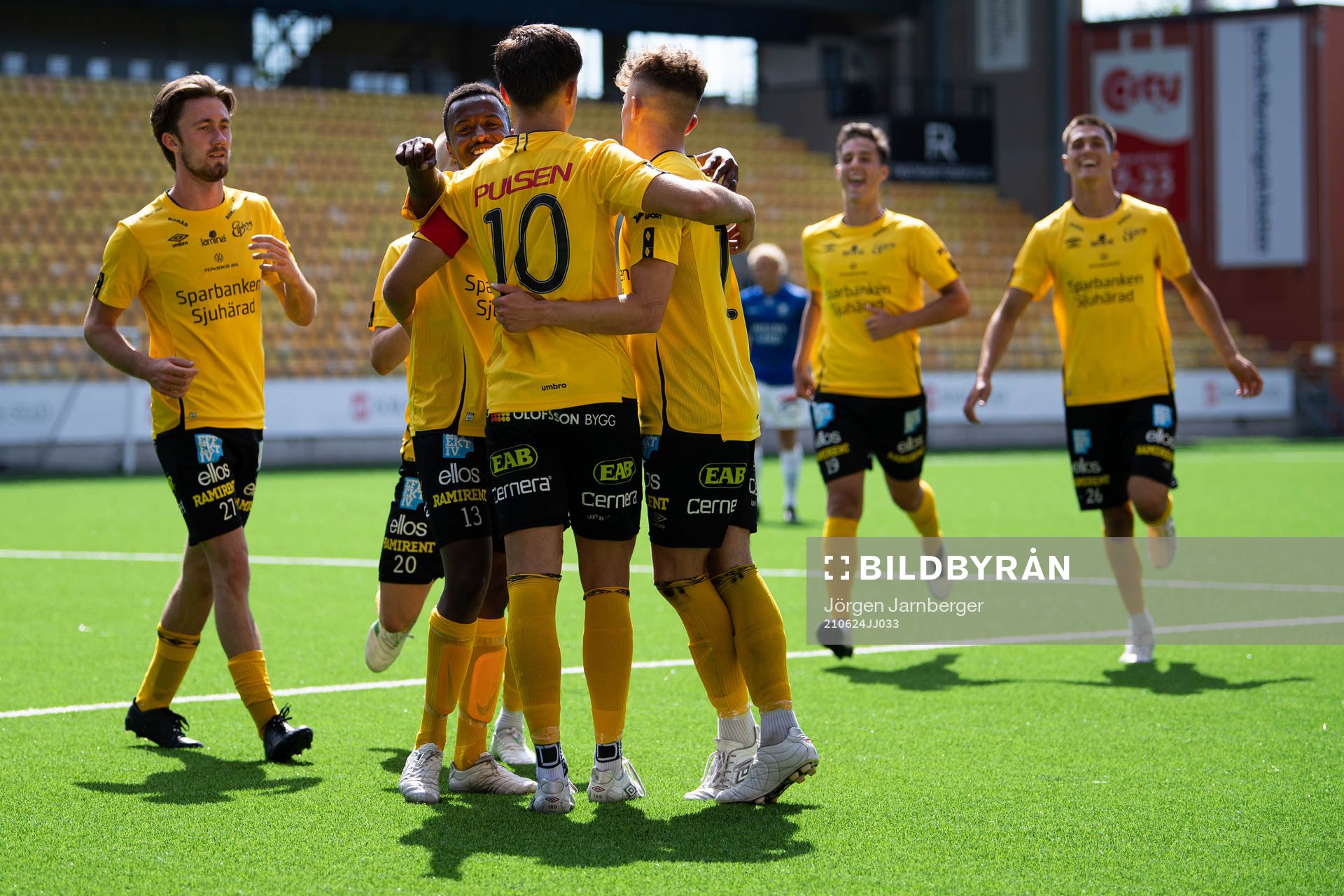 Elfsborgs spelare jublar