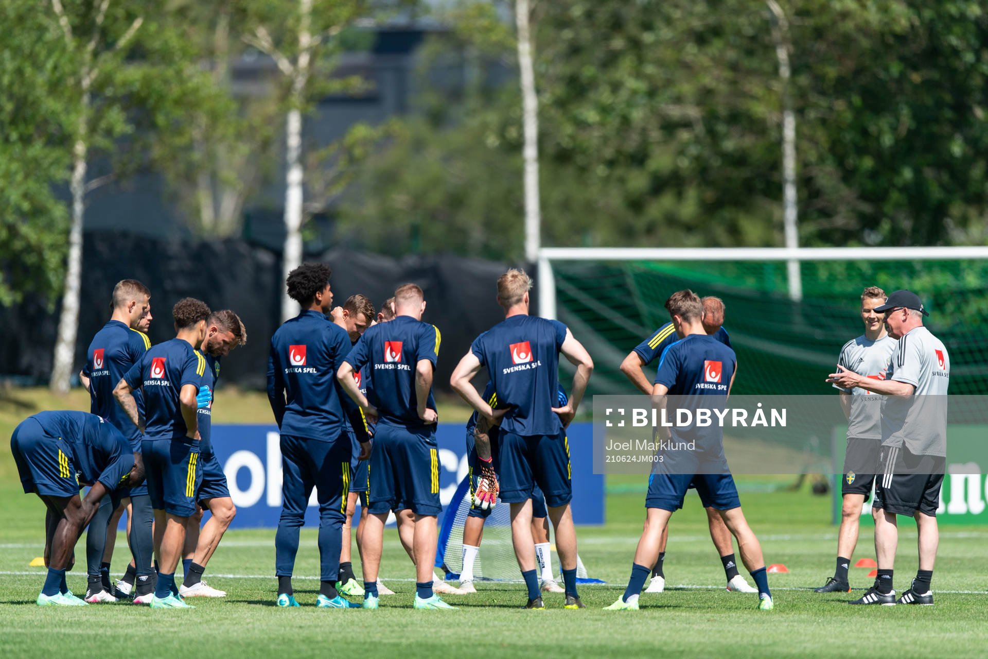 Head coach Janne Andersson of the Swedish national football